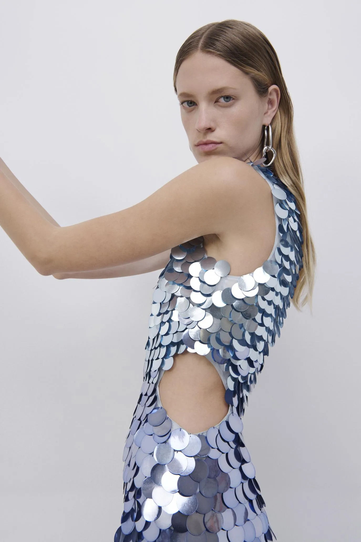 Celestia Ombre Sequin Midi Dress sold by Simkhai product image thumbnail 5