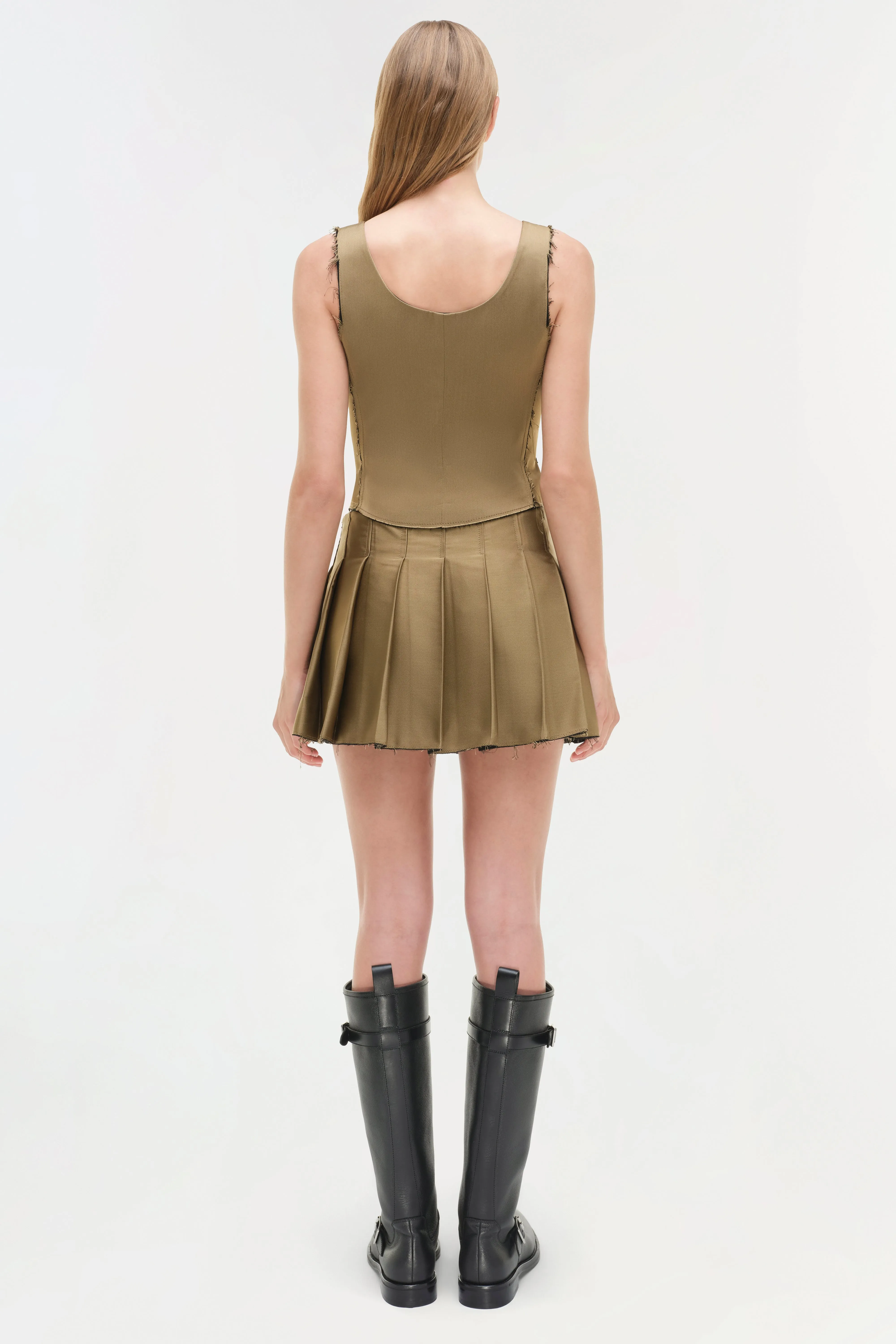 Rives Pleated Mini Skort sold by Simkhai product image thumbnail 5