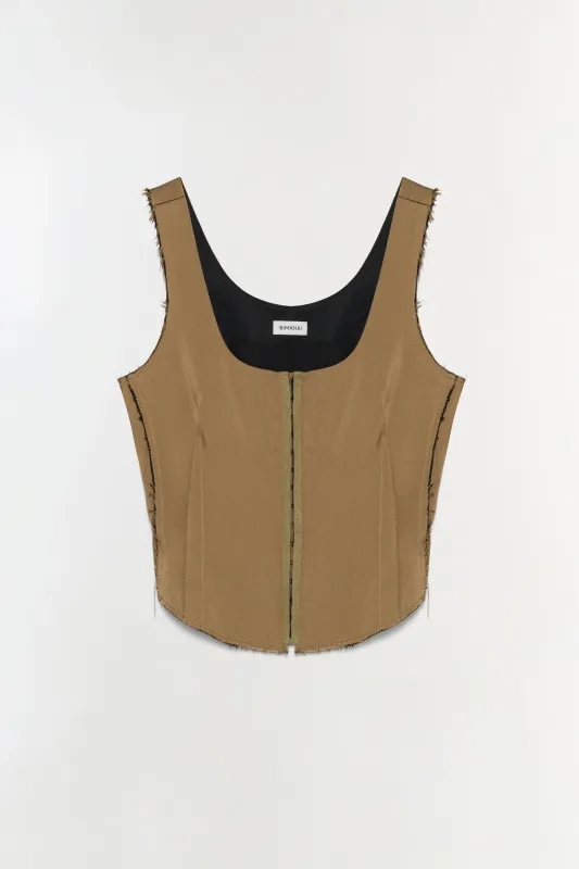 Carly Bustier Top made by Simkhai