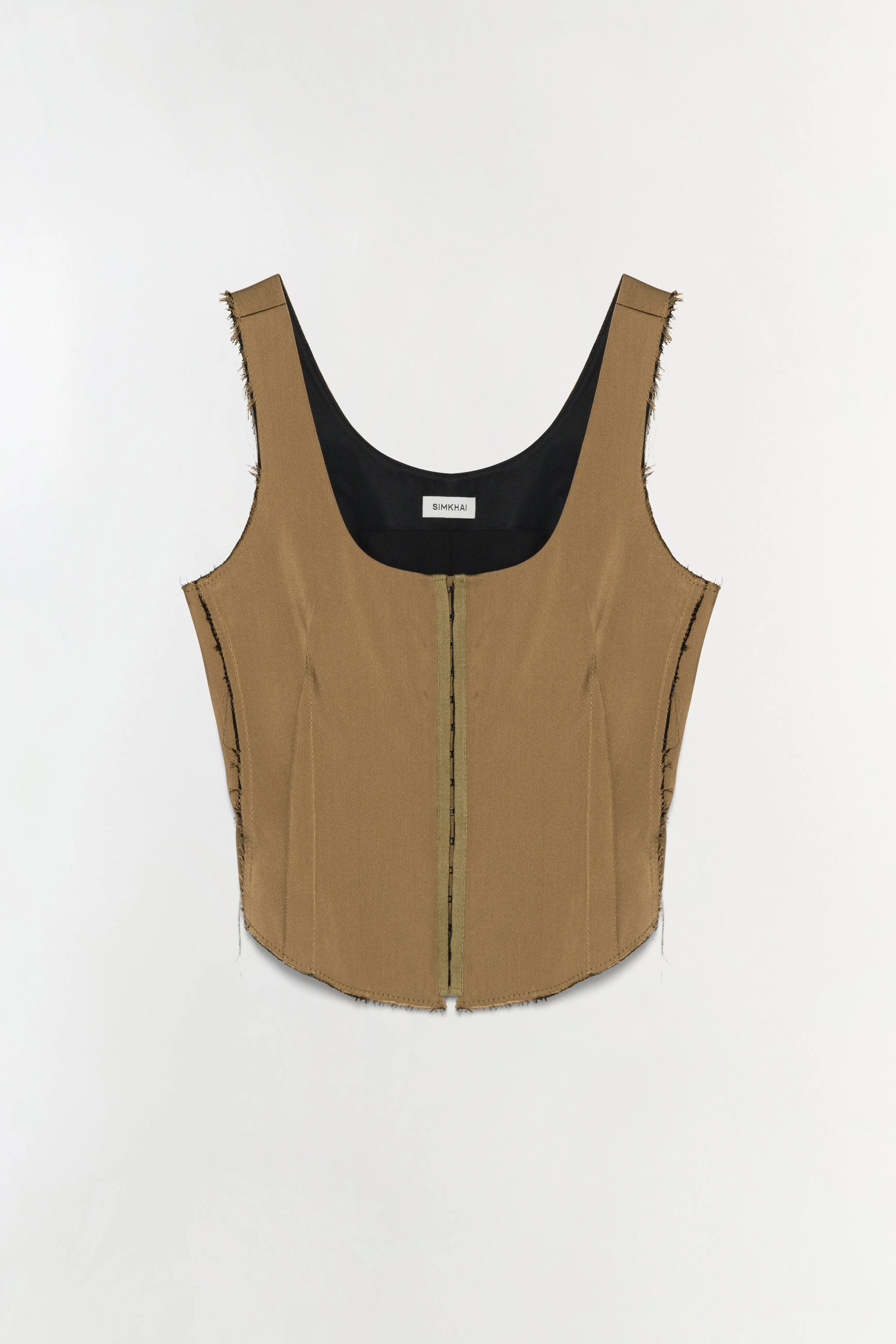 Carly Bustier Top sold by Simkhai