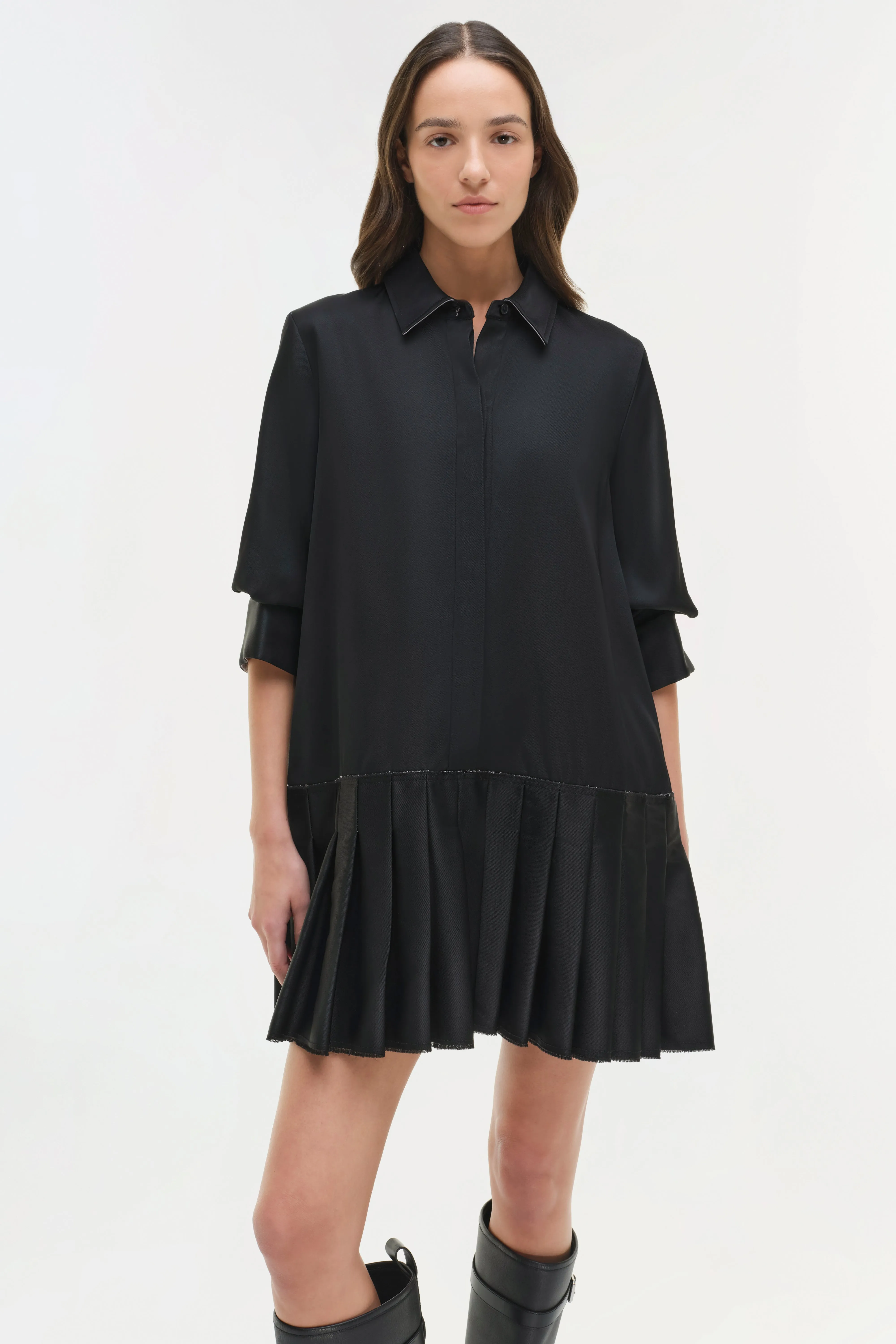 Regina Mini Shirt Dress sold by Simkhai product image thumbnail 3