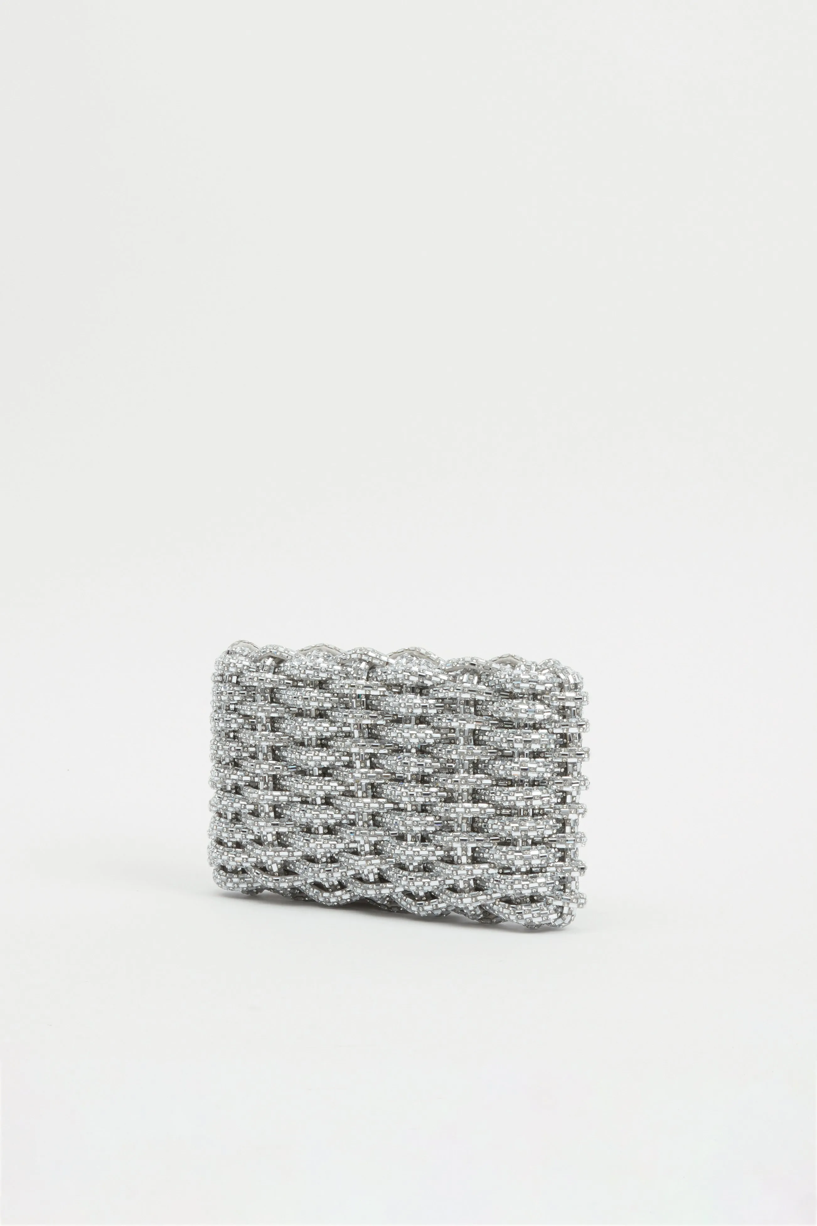 Morgan Woven Rhinestone Clutch sold by Simkhai product image thumbnail 2