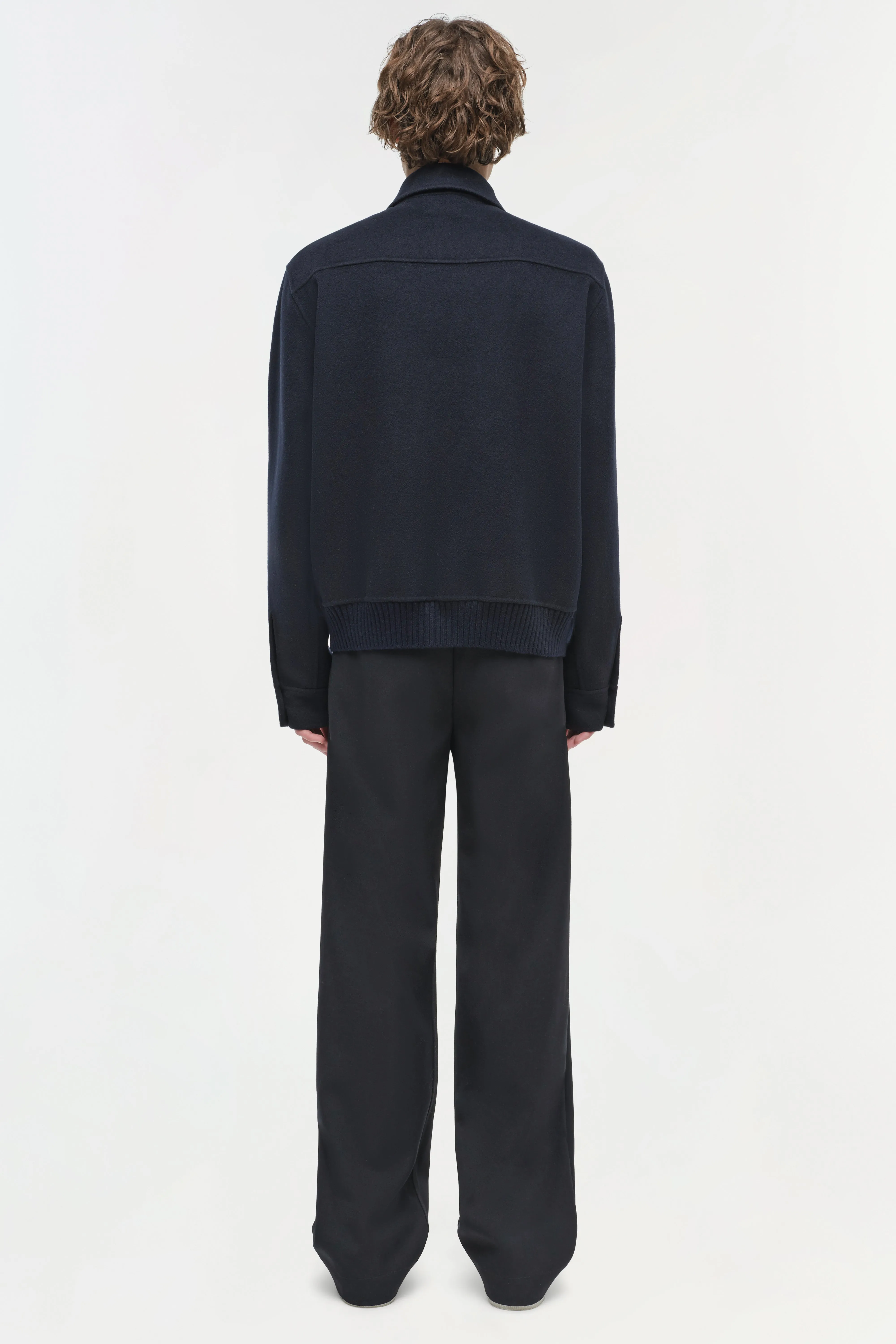 Dennis Wool Zip Up Jacket sold by Simkhai product image thumbnail 5
