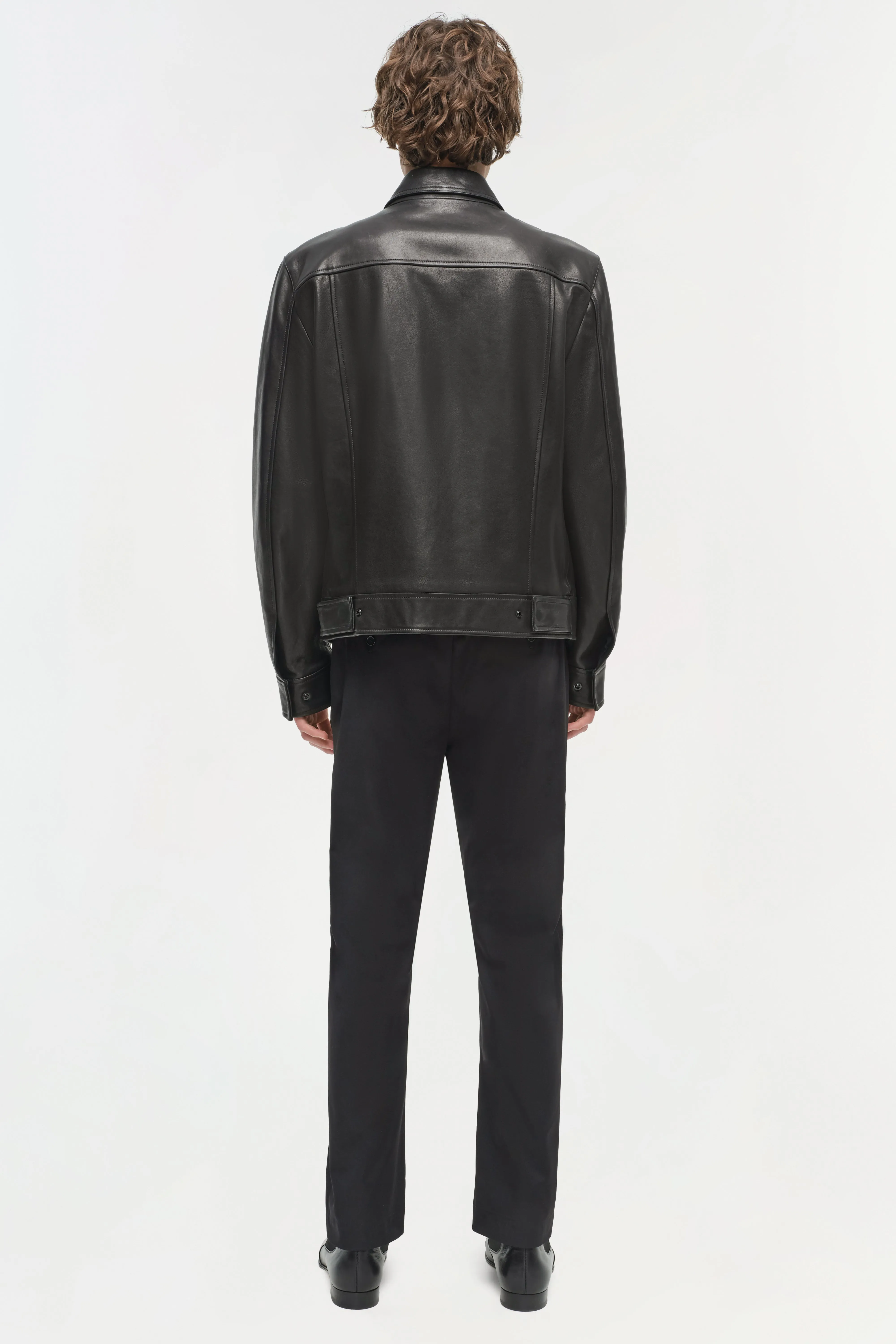 Landon Leather Jacket sold by Simkhai product image thumbnail 5