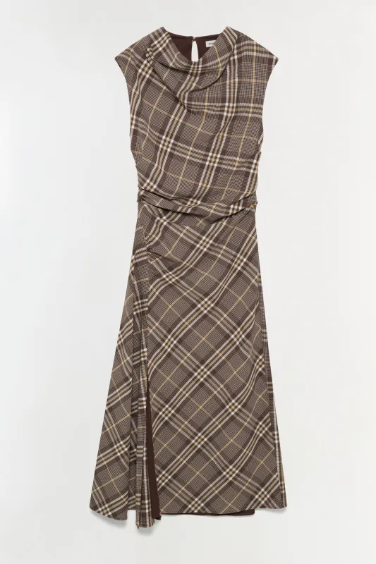 Burke Draped Midi Dress sold by Simkhai