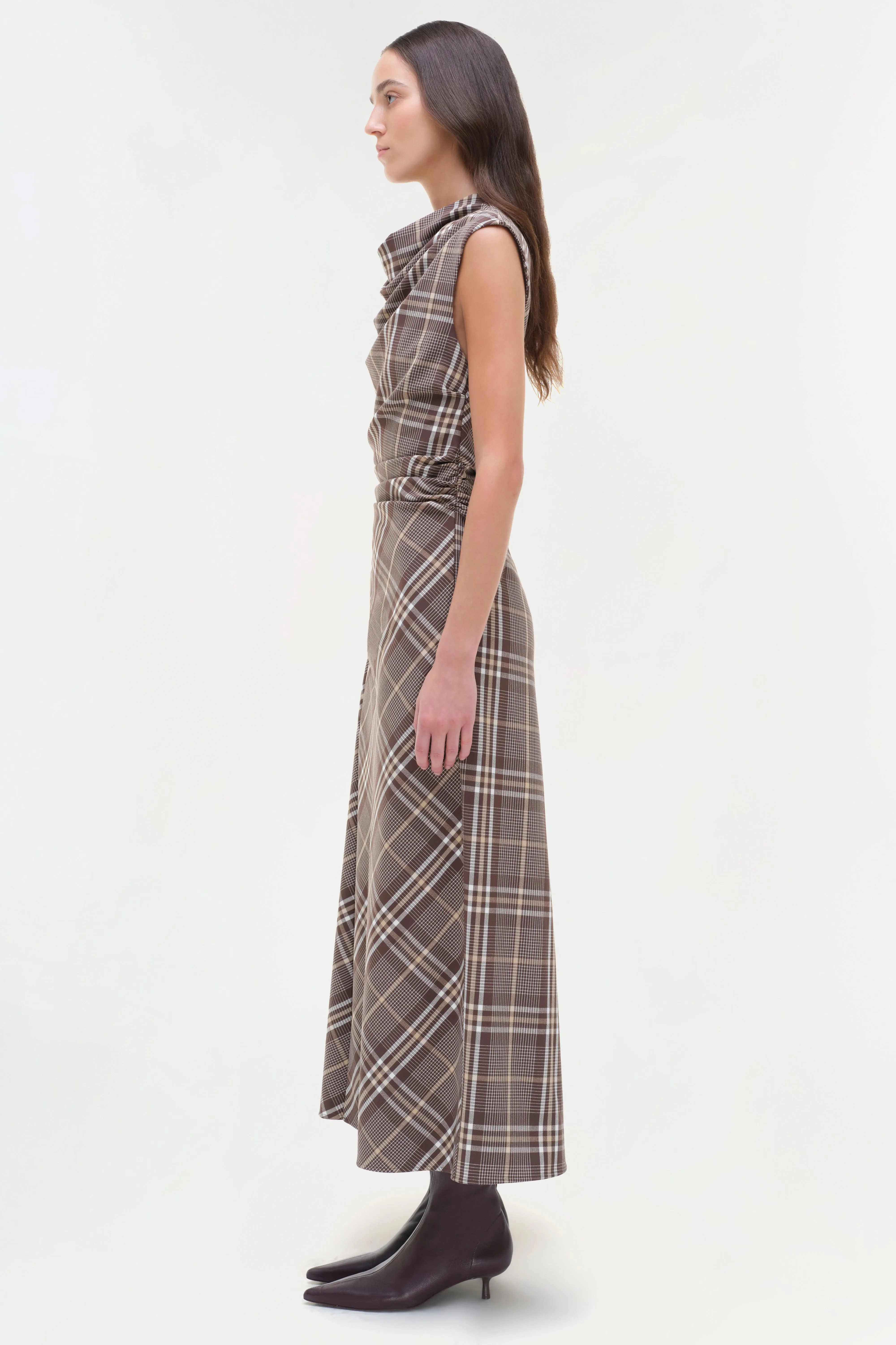 Burke Draped Midi Dress sold by Simkhai product image thumbnail 4