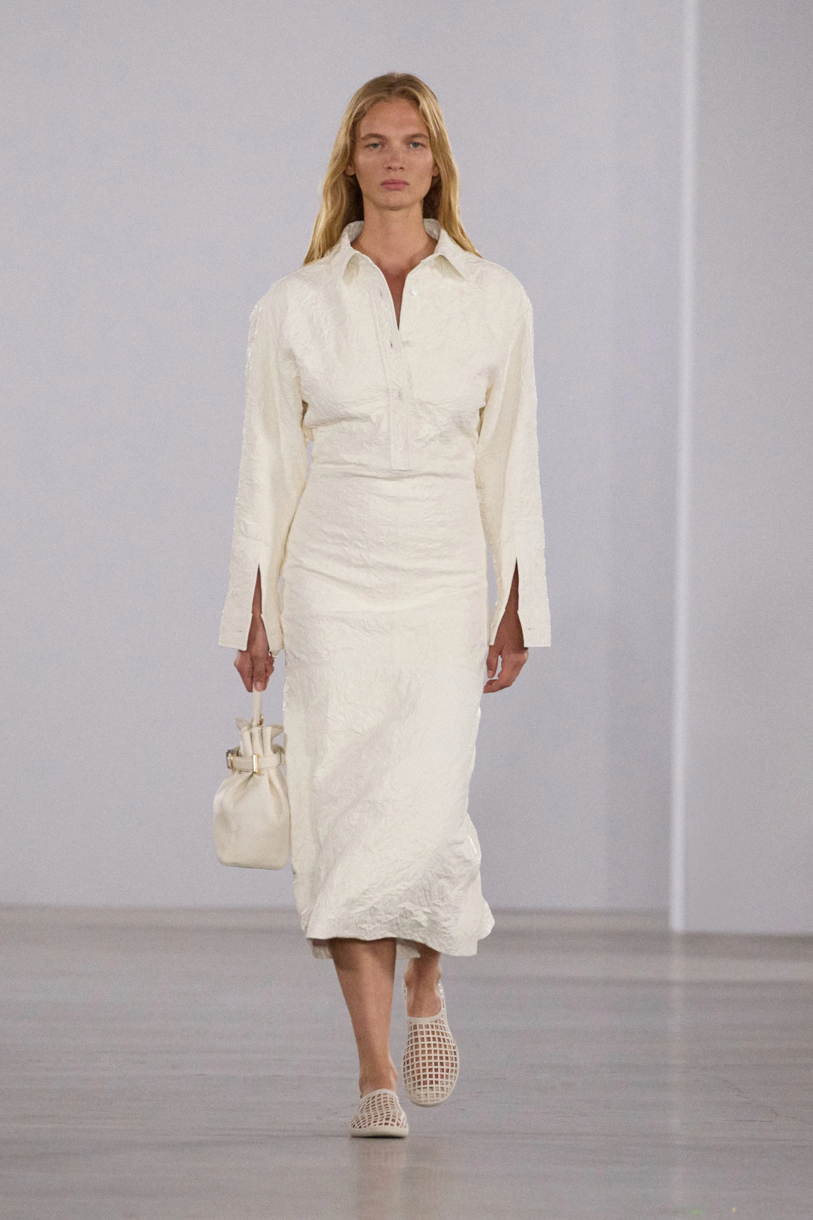 Carroway Leather Midi Dress sold by Simkhai product image thumbnail 2