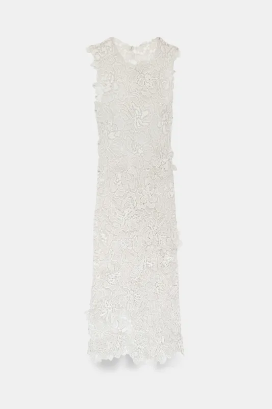 Dahlia Lace Midi Dress sold by Simkhai