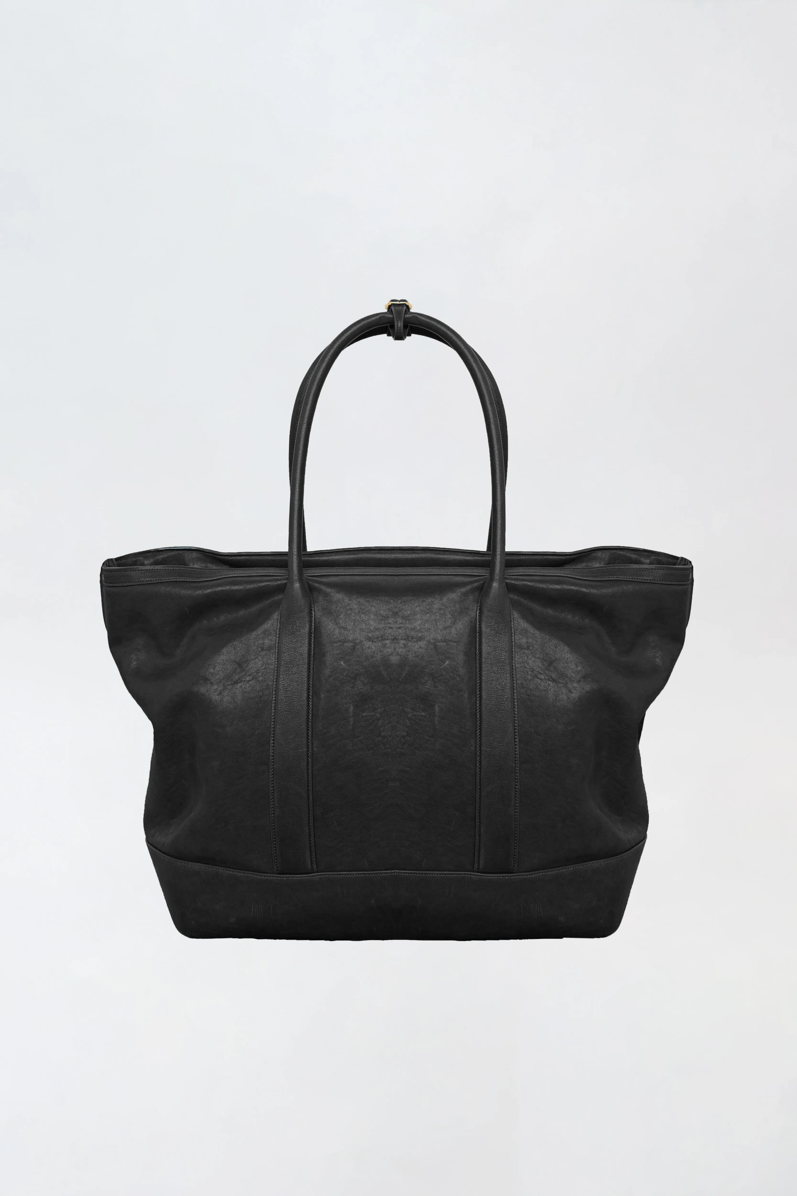 Blaire Distressed Leather Weekender sold by Simkhai