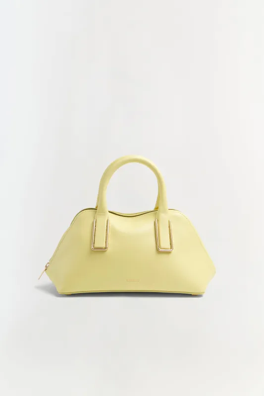 Wynn Small Leather Top Handle Bag sold by Simkhai