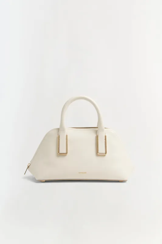 Wynn Small Leather Top Handle Bag made by Simkhai