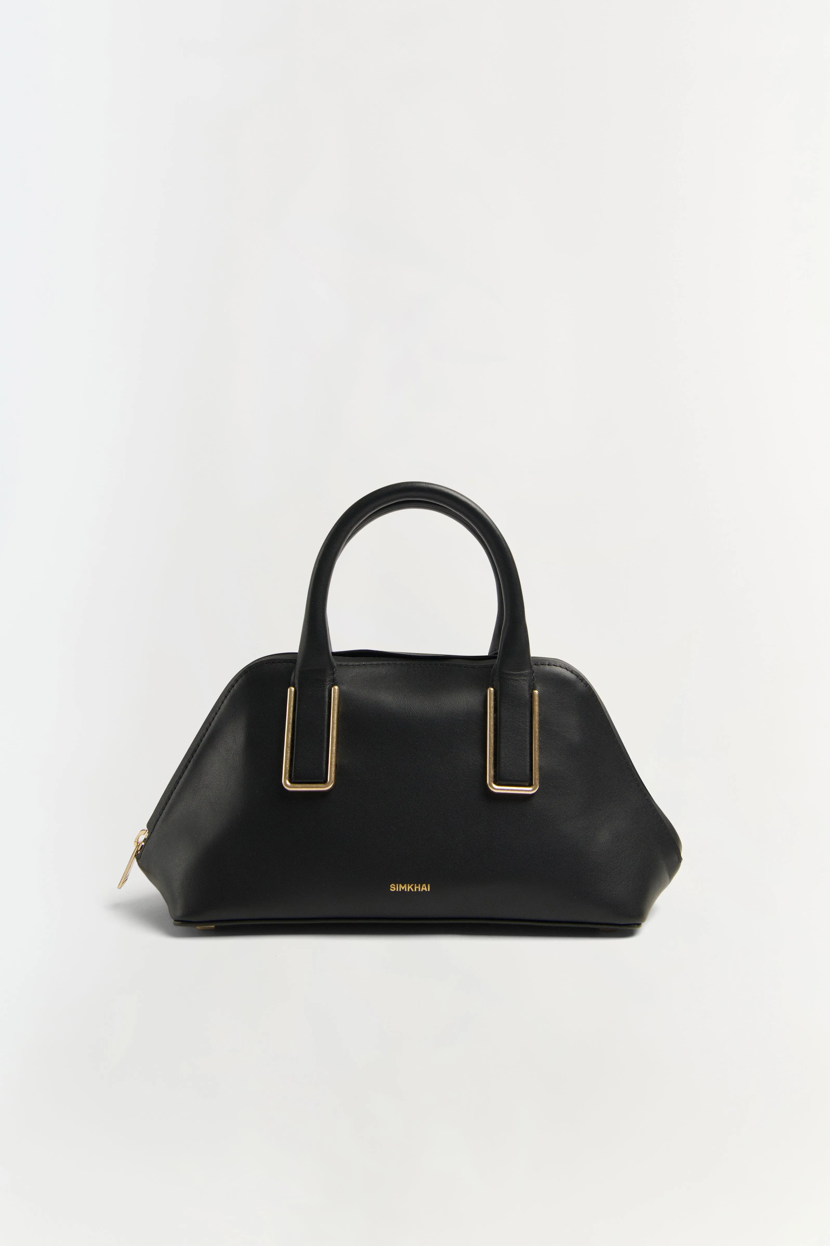 Wynn Small Leather Top Handle Bag sold by Simkhai