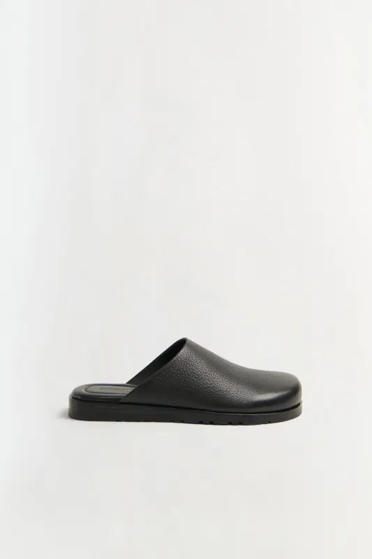 Emery Leather Clog made by Simkhai