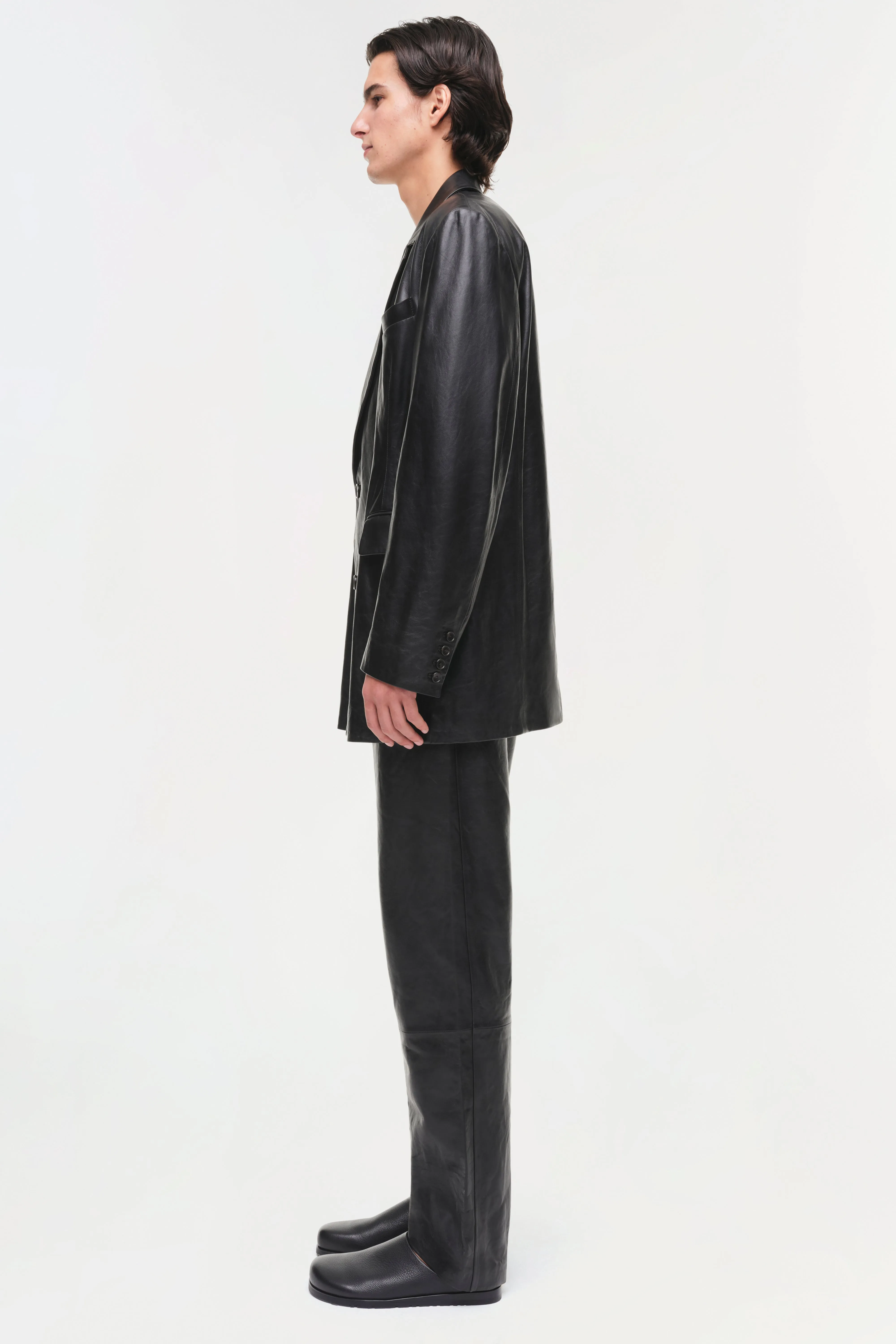 Seamus Leather Tuxedo Pant sold by Simkhai product image thumbnail 5