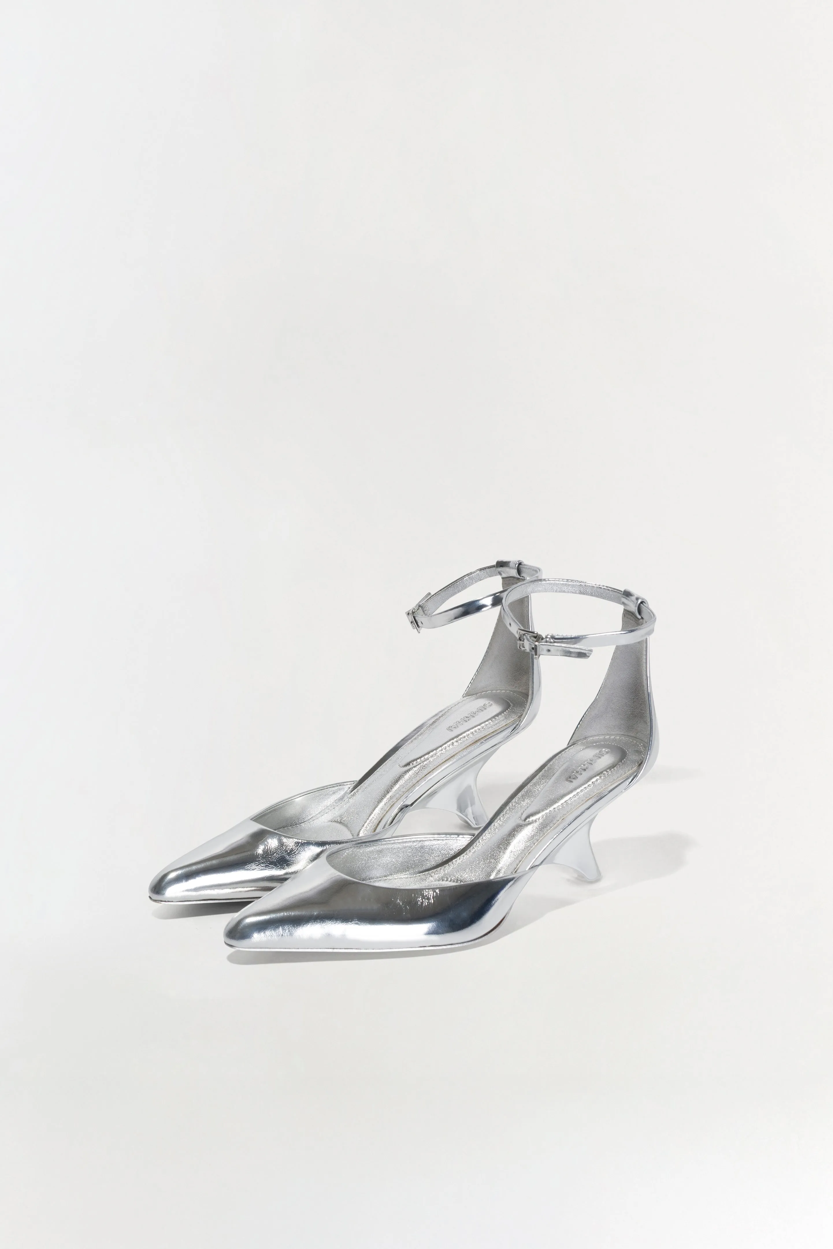 Vixen Metallic Leather Wedge sold by Simkhai product image thumbnail 4