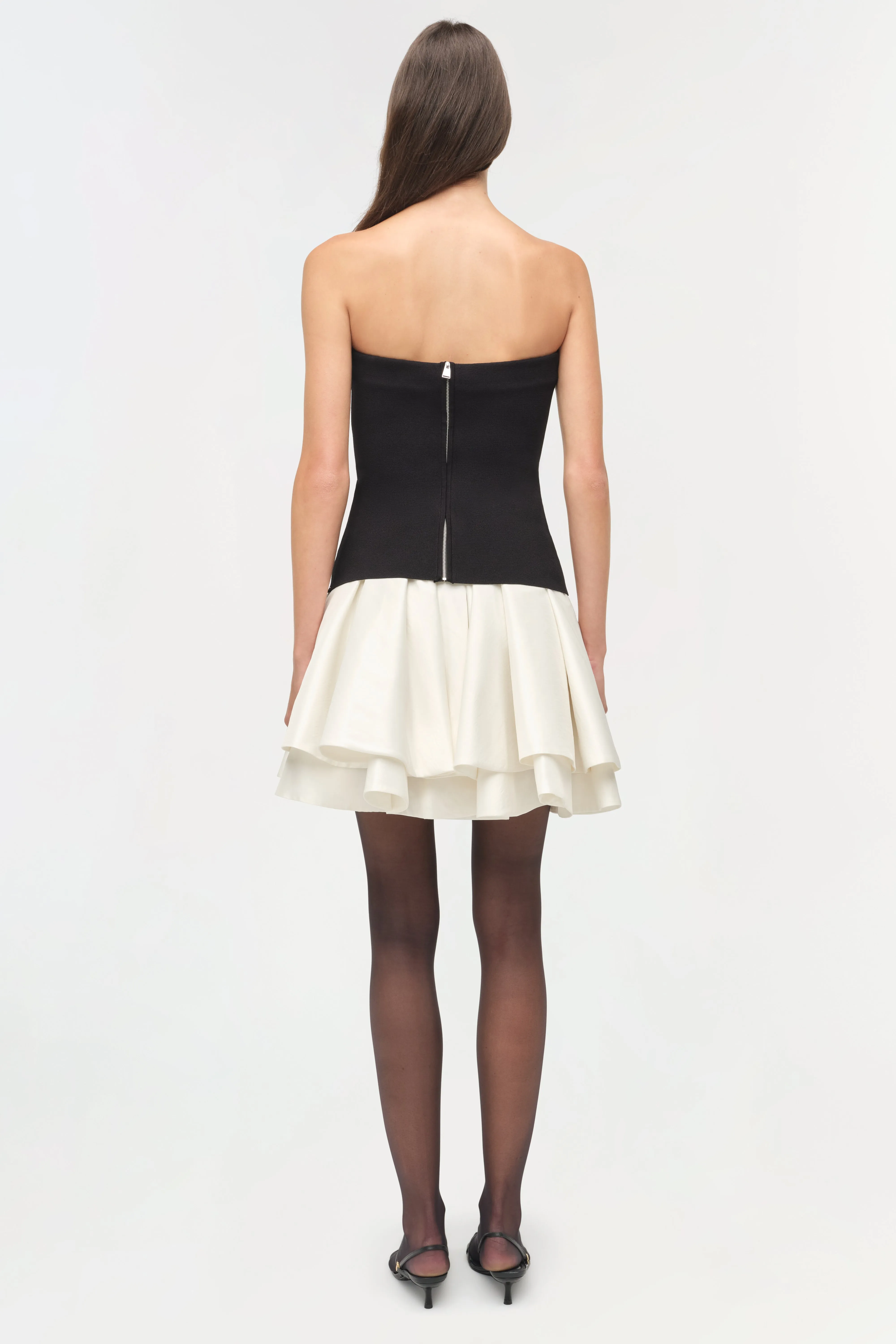 Isabelle Taffeta Knit Mini Dress sold by Simkhai product image thumbnail 5