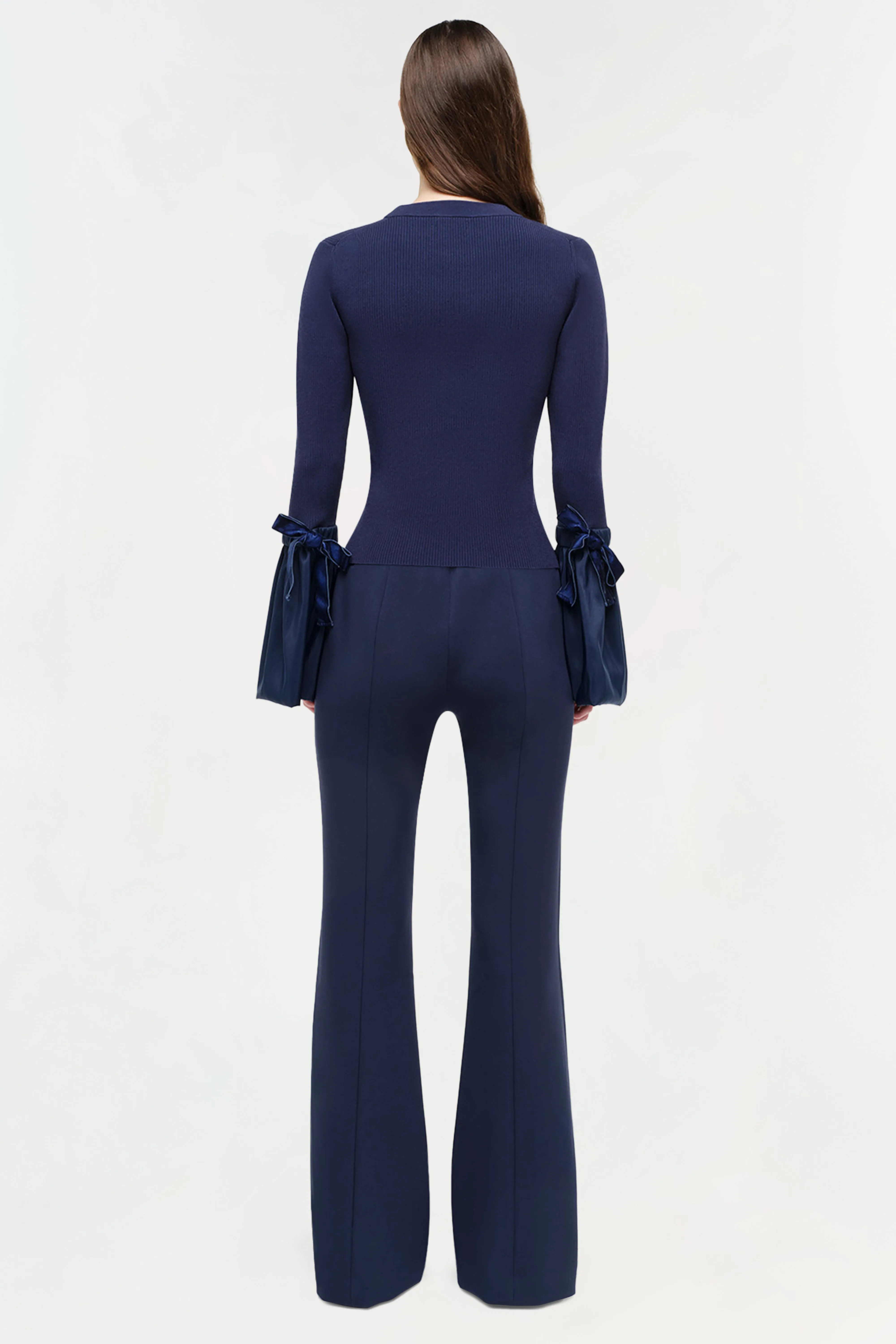 Agata Taffeta Knit Top sold by Simkhai product image thumbnail 4