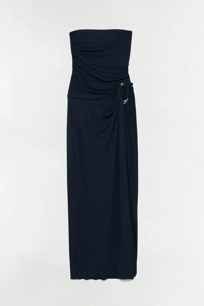 Emma Strapless Jersey Gown sold by Simkhai