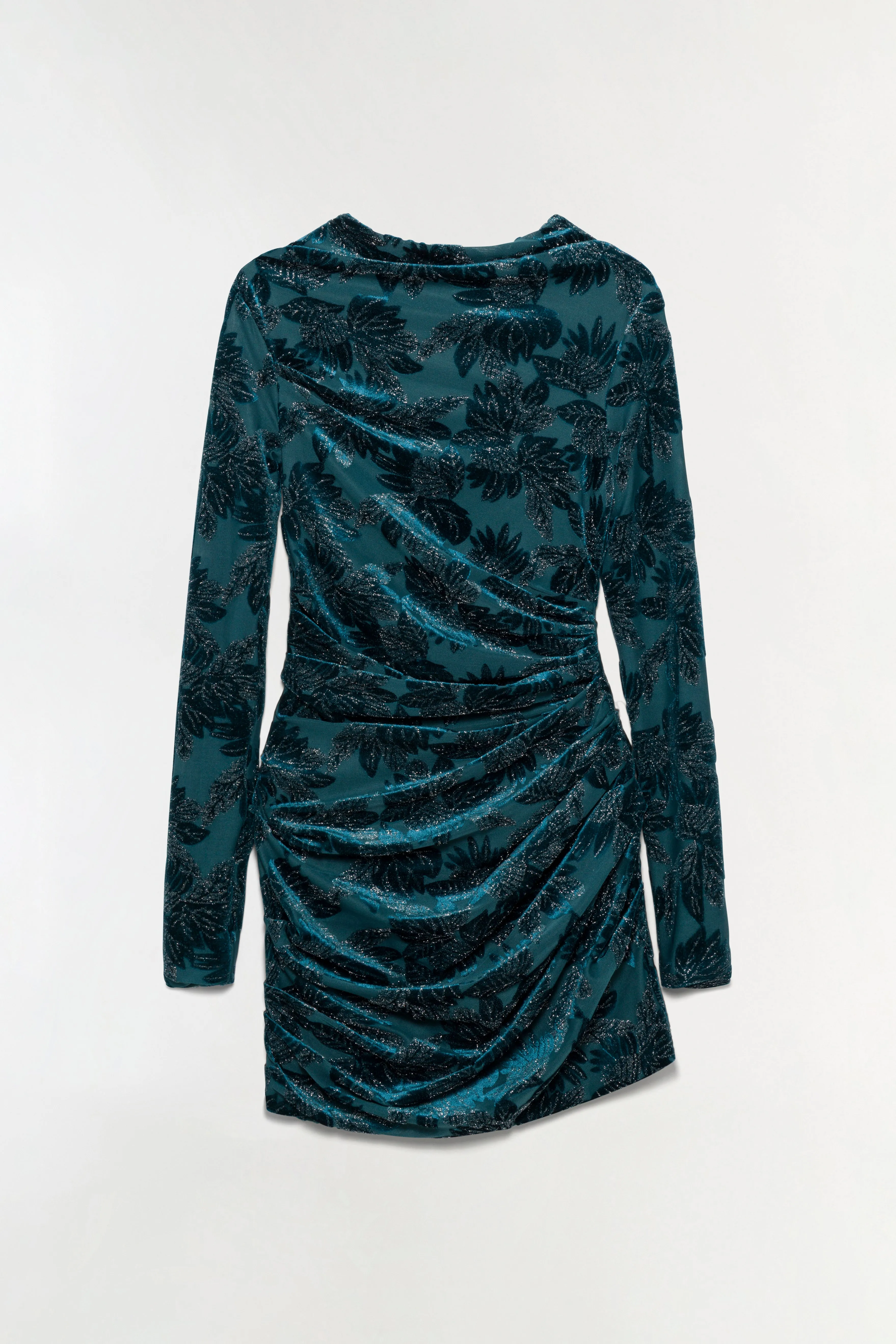 Vallyn Floral Velvet Mini Dress sold by Simkhai