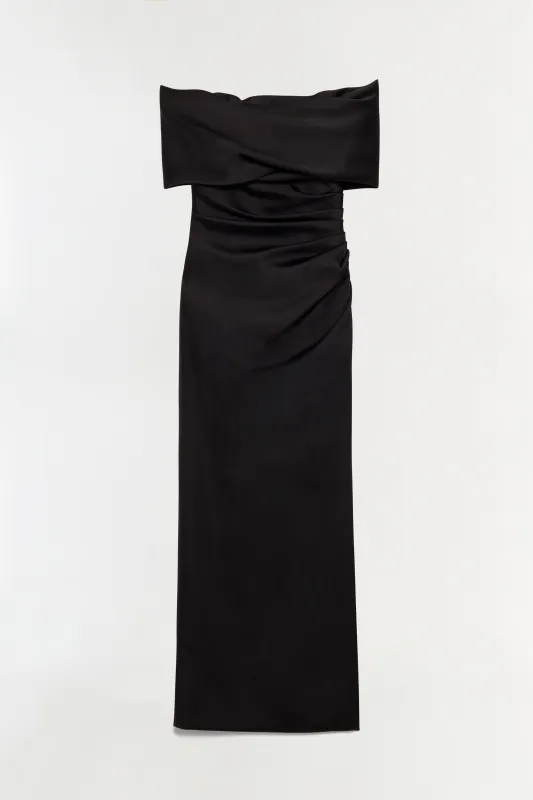Valencia Draped Satin Gown made by Simkhai