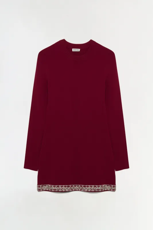 Farley Embellished Knit Mini Dress sold by Simkhai