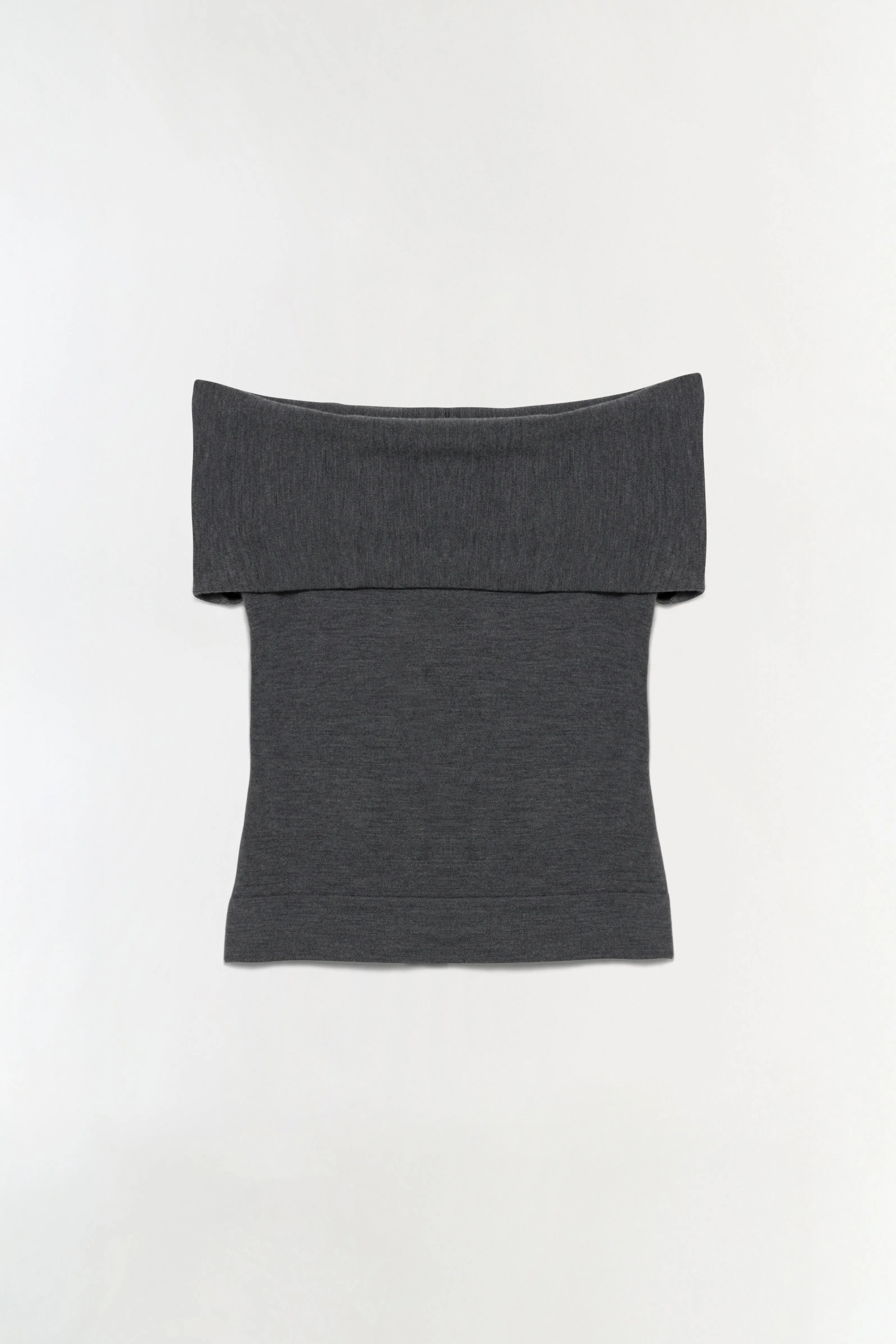 Callahan Wool Off Shoulder Top sold by Simkhai