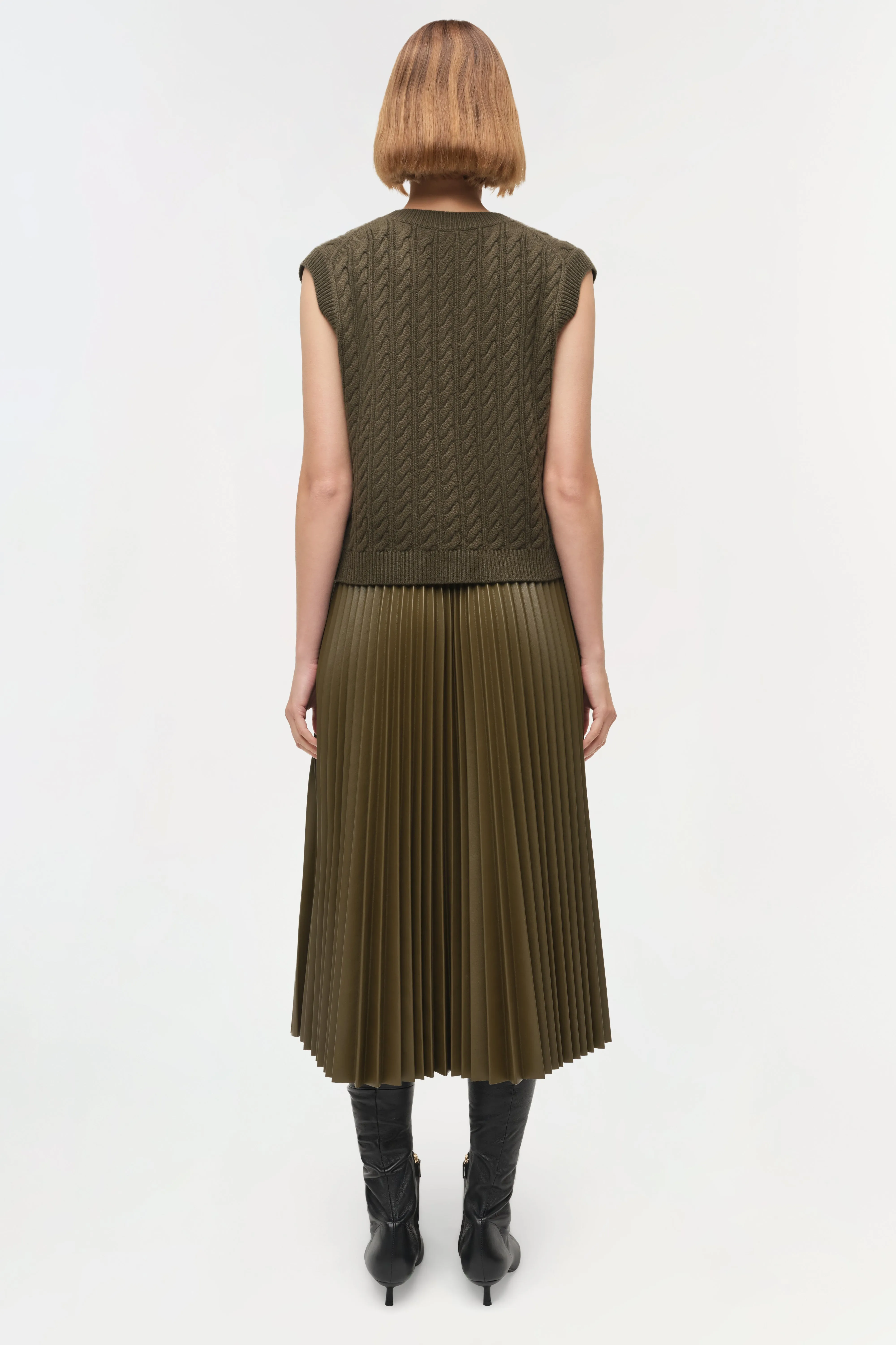 Perrie Cashmere Vest sold by Simkhai product image thumbnail 5