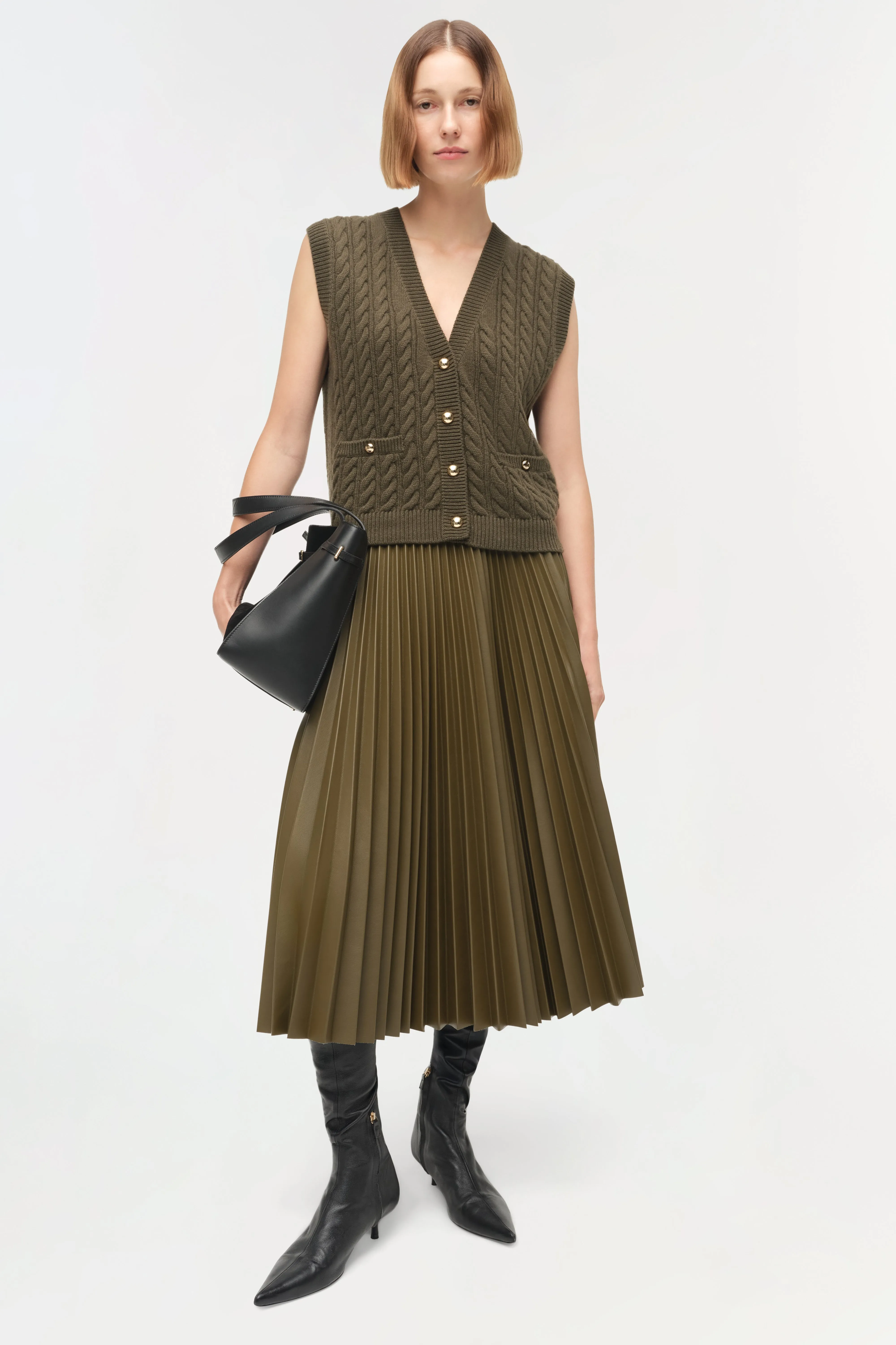 Perrie Cashmere Vest sold by Simkhai product image thumbnail 2