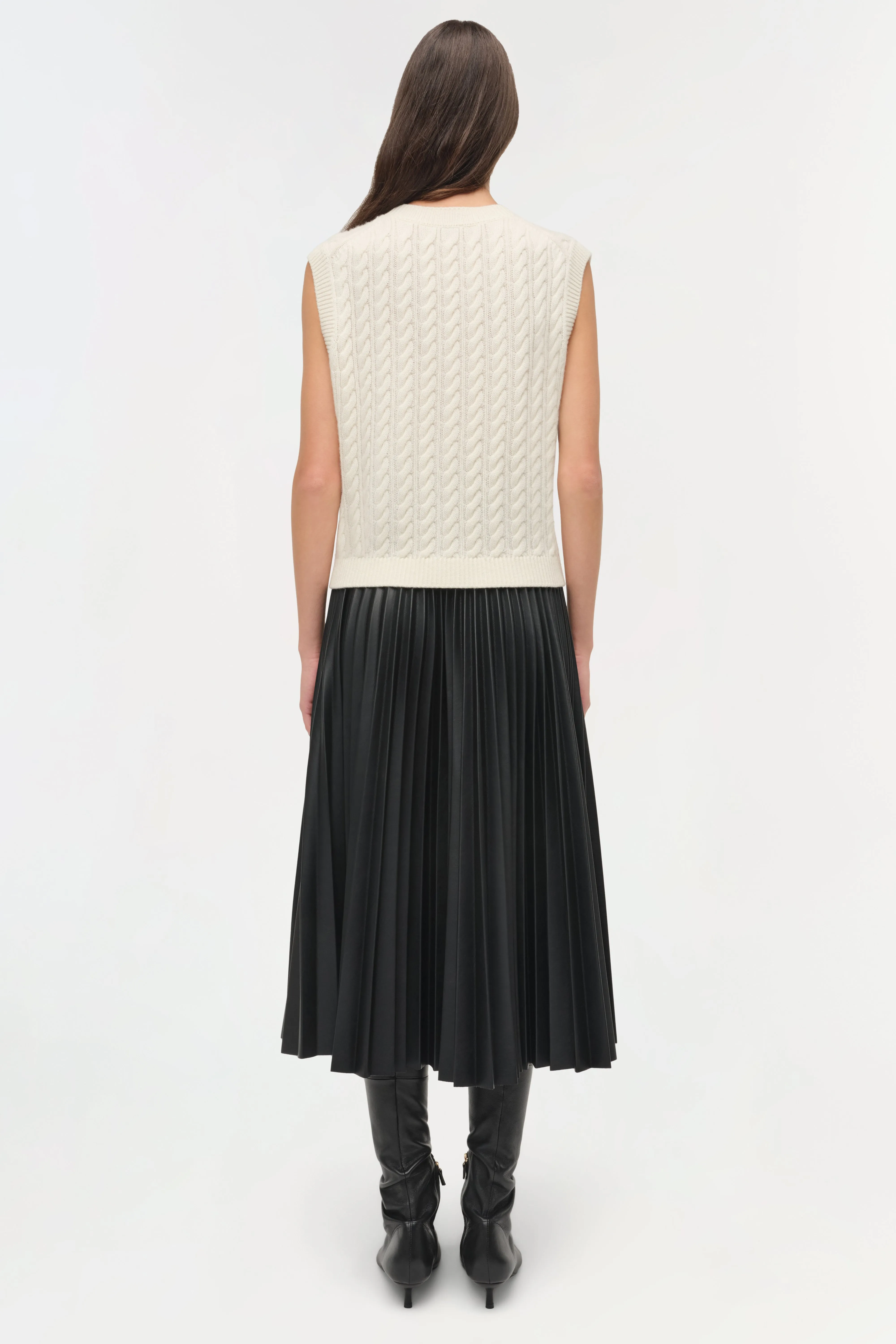 Perrie Cashmere Vest sold by Simkhai product image thumbnail 5