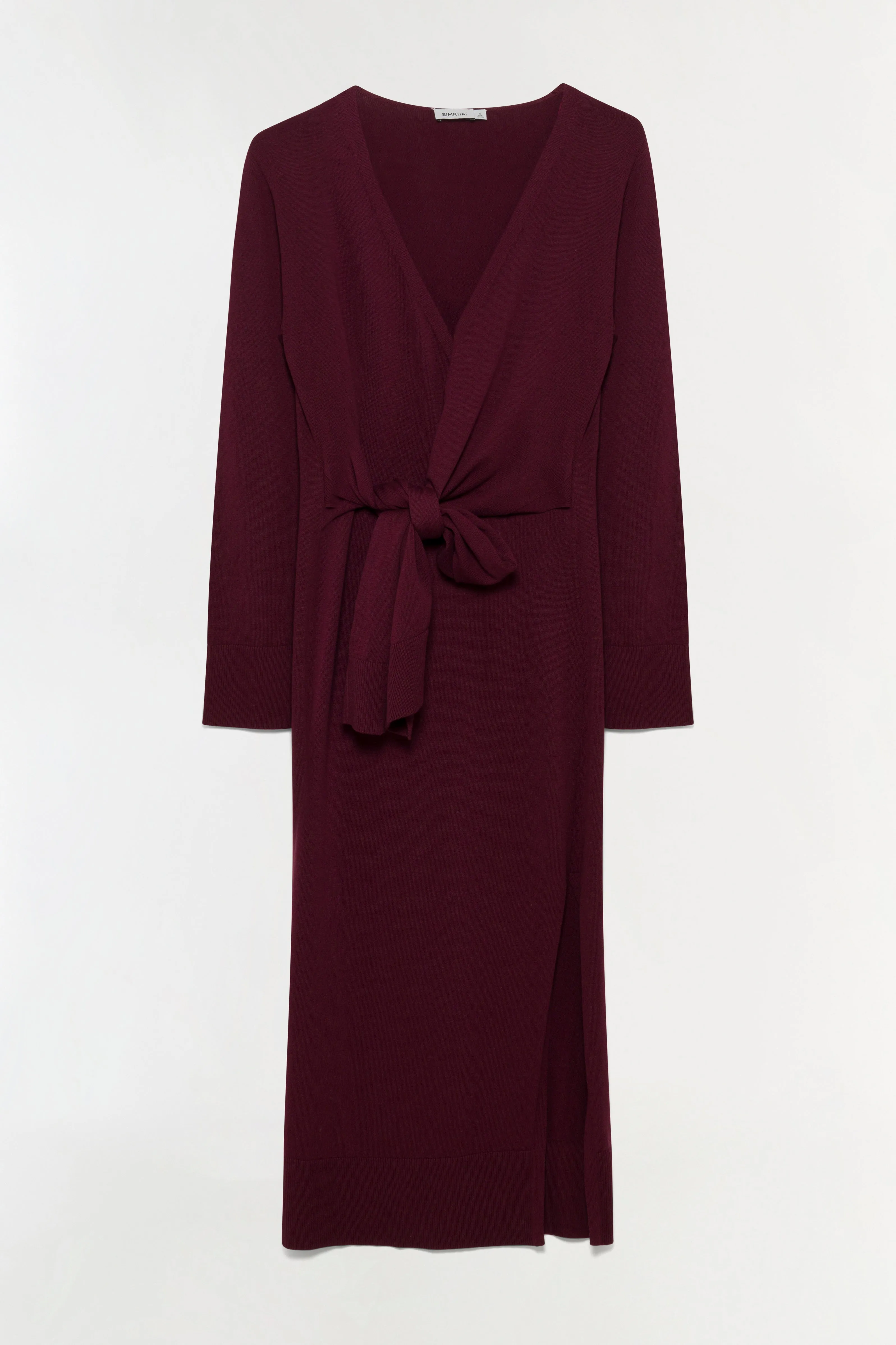 Skyla Cotton Cashmere Wrap Dress sold by Simkhai