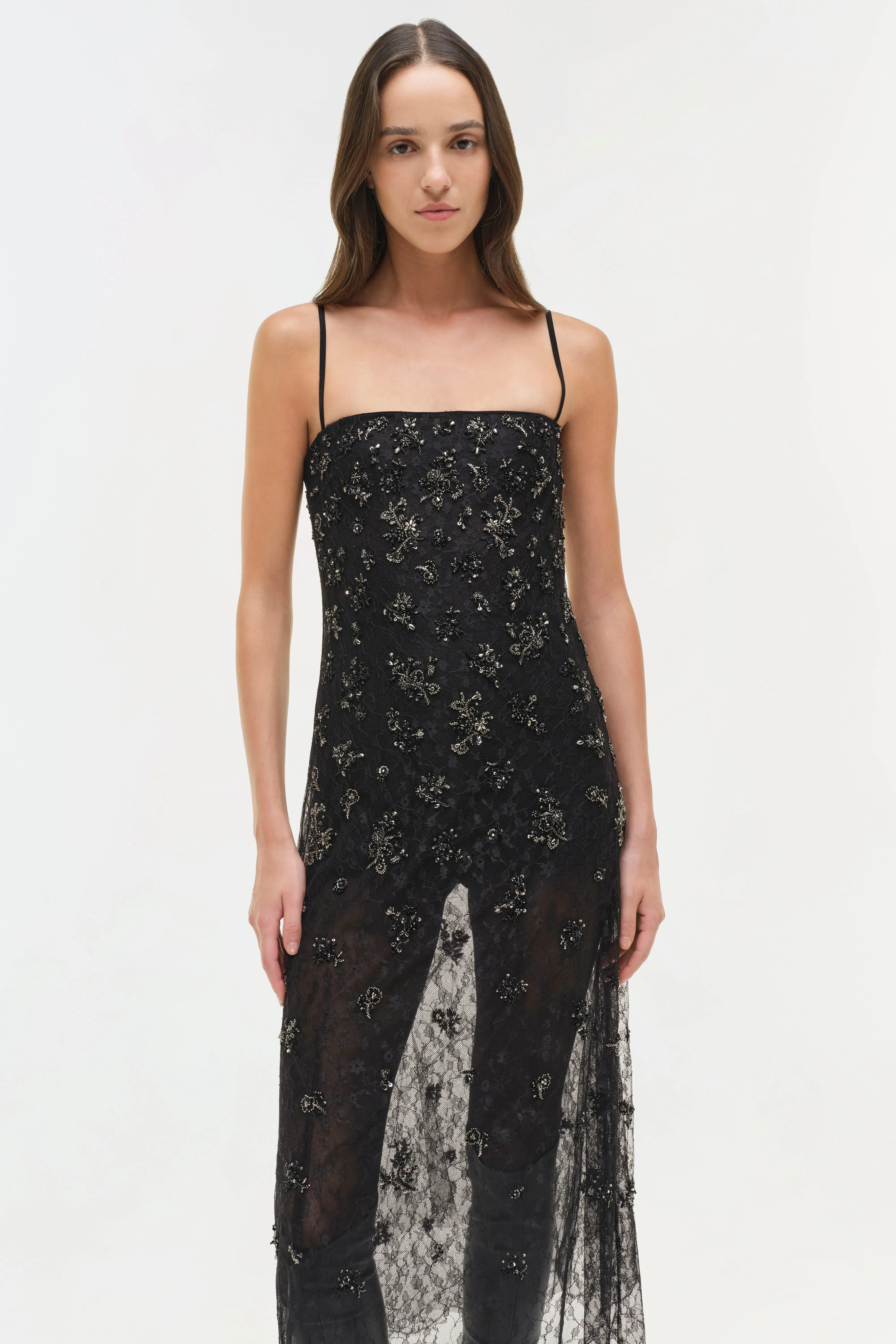 Carmela Embellished Lace Midi Dress sold by Simkhai product image thumbnail 3