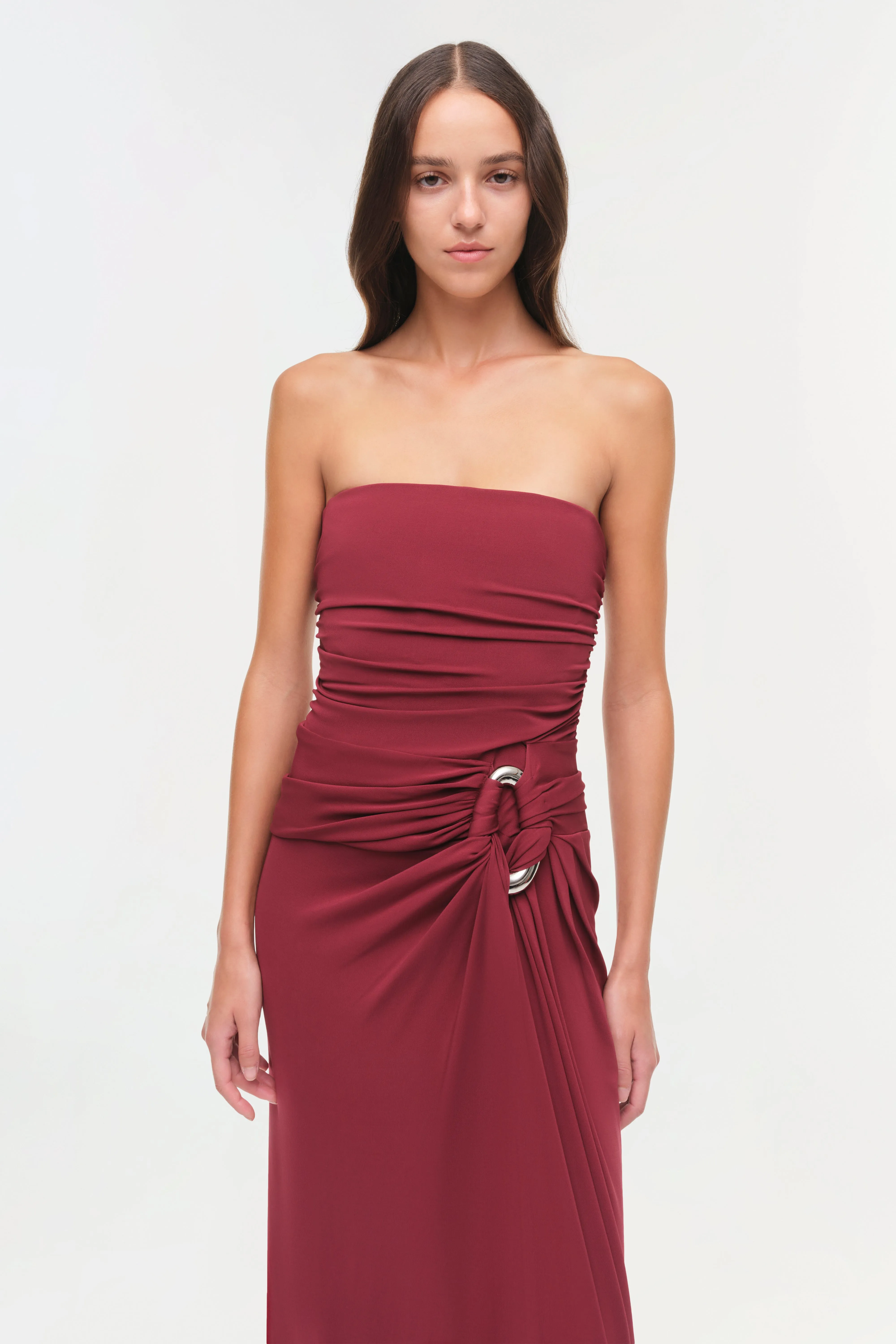 Emma Strapless Jersey Gown sold by Simkhai product image thumbnail 3