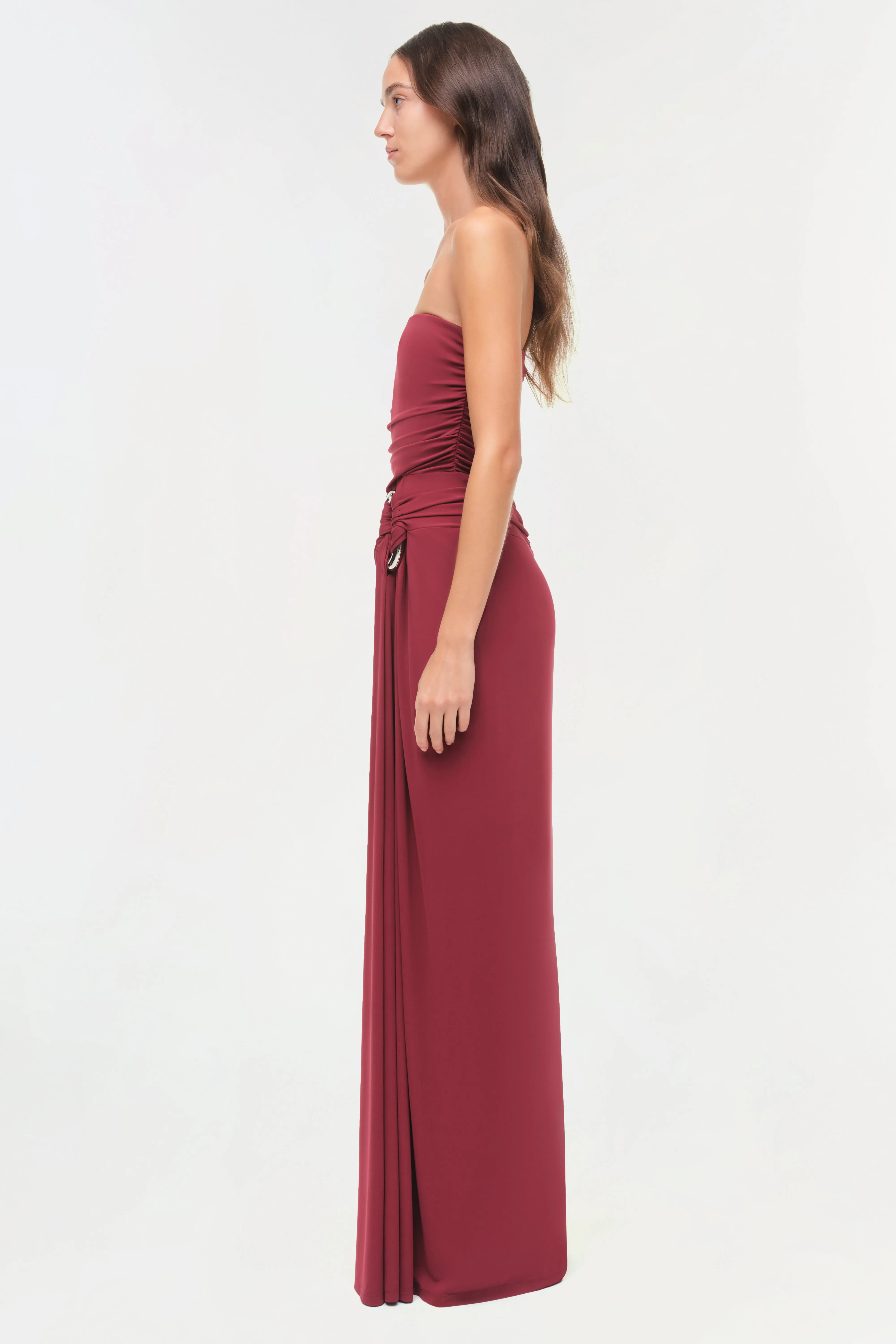 Emma Strapless Jersey Gown sold by Simkhai product image thumbnail 4