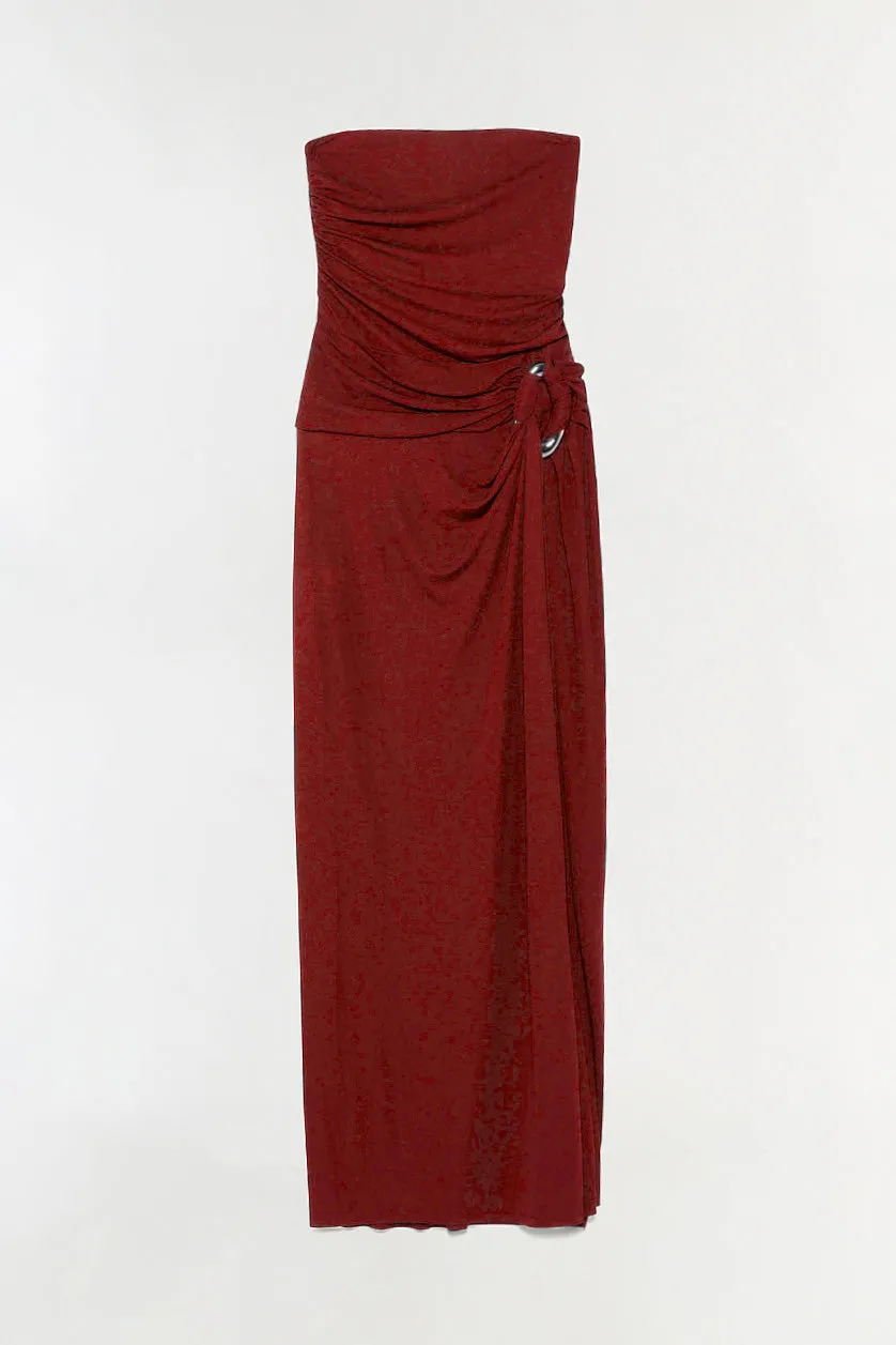 Emma Strapless Jersey Gown sold by Simkhai