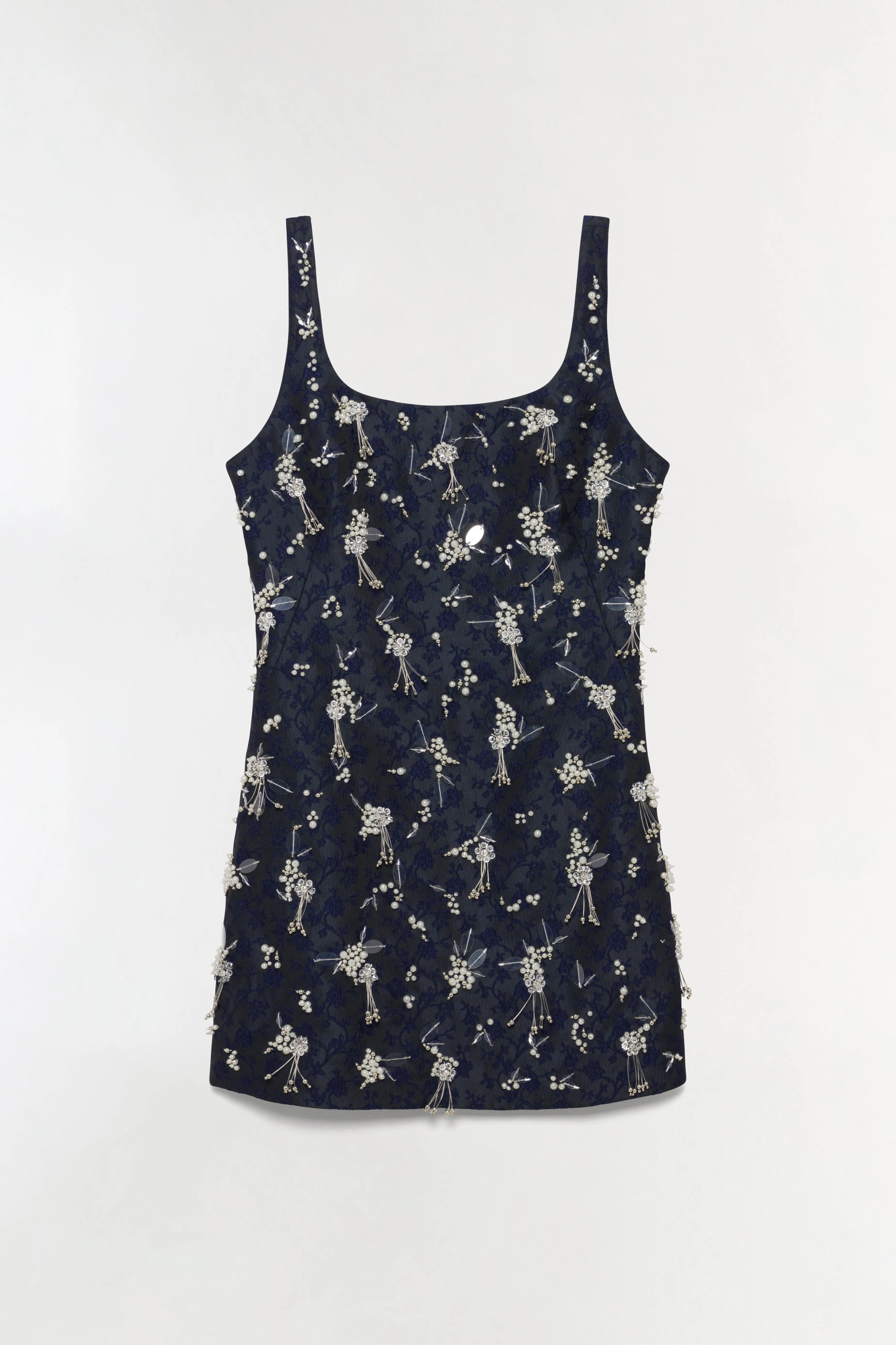 Viva Embellished Jaquard Mini Dress sold by Simkhai