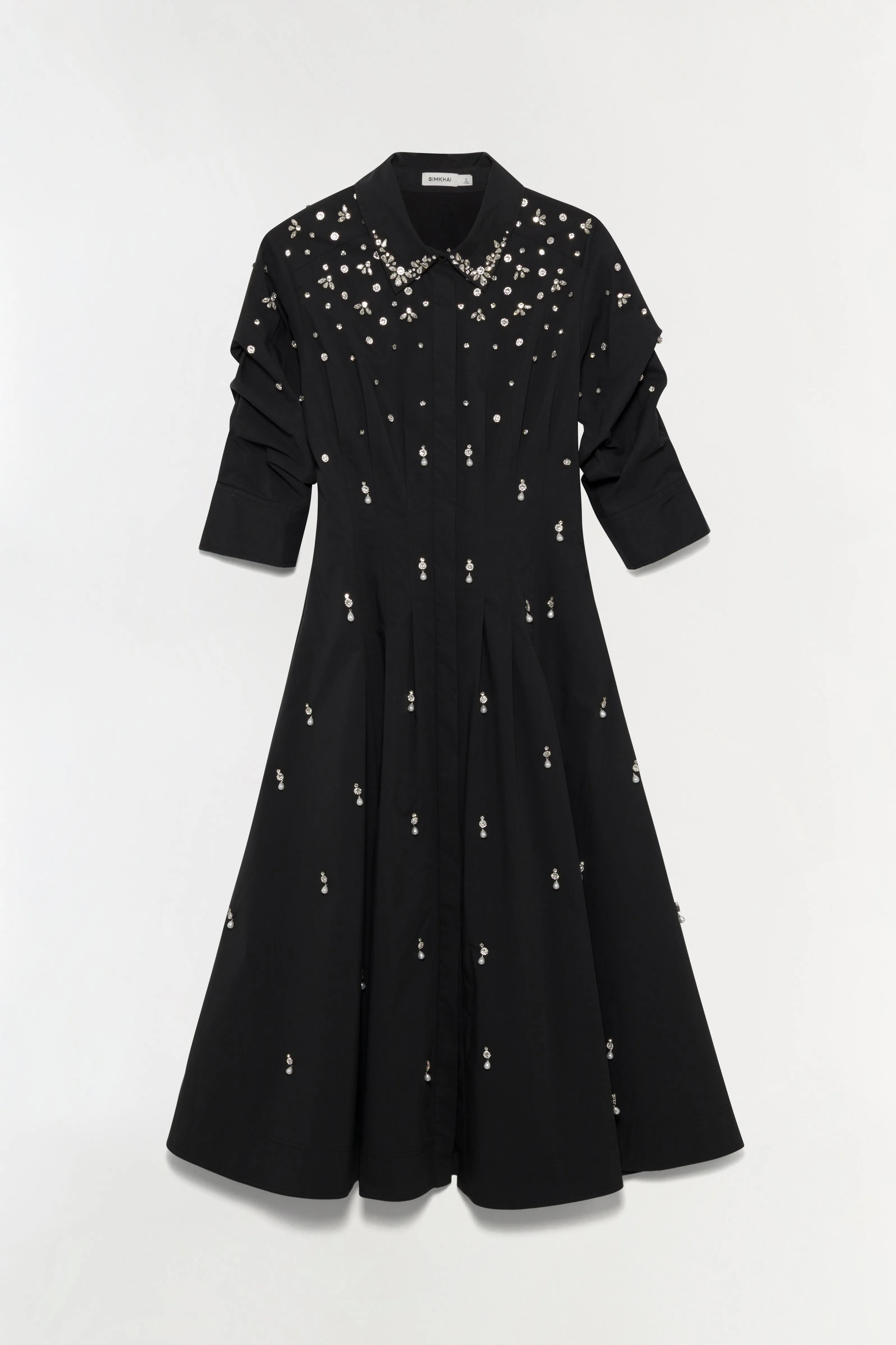 Jazz Embellished Midi Dress sold by Simkhai