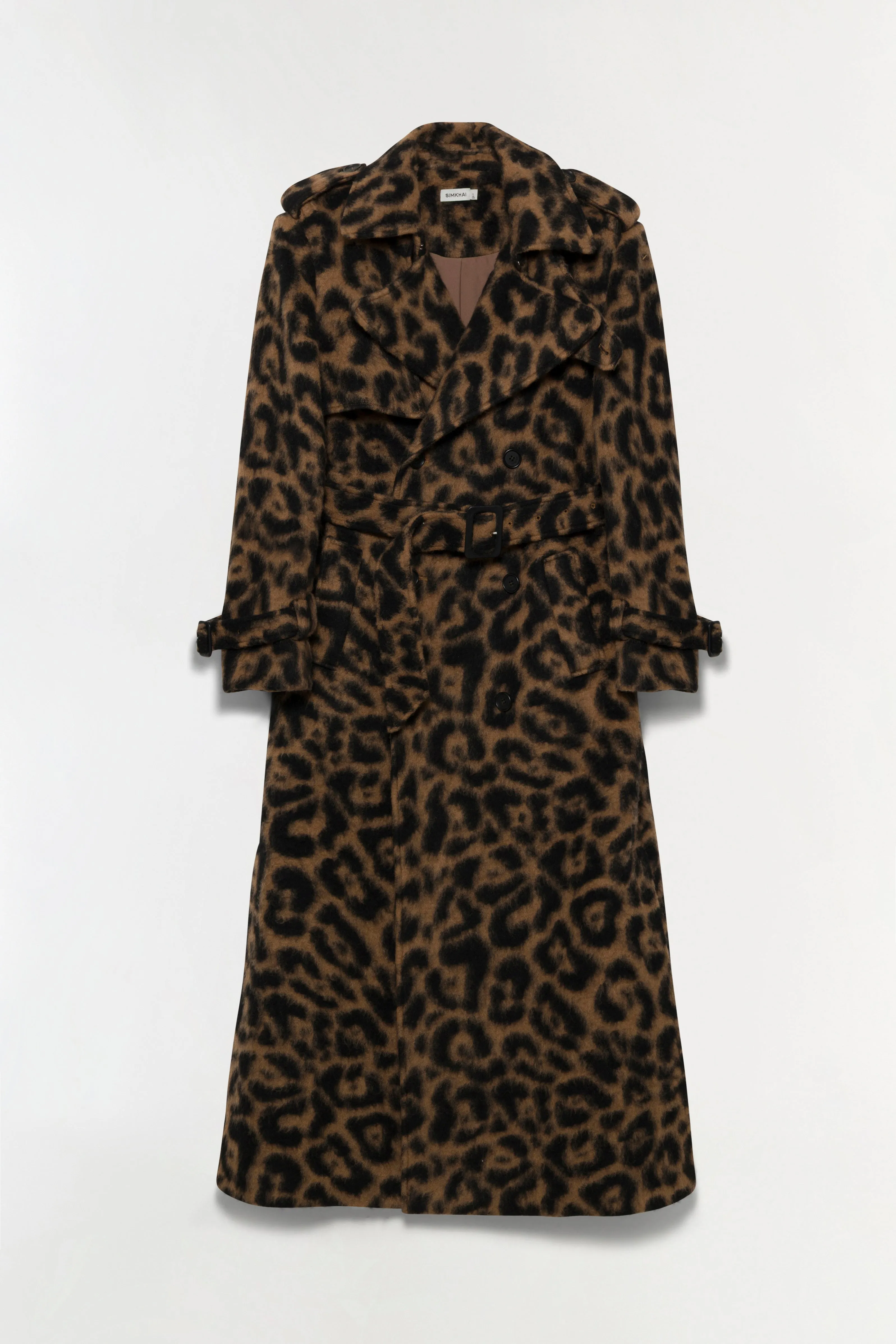 Rumi Wool Overcoat sold by Simkhai