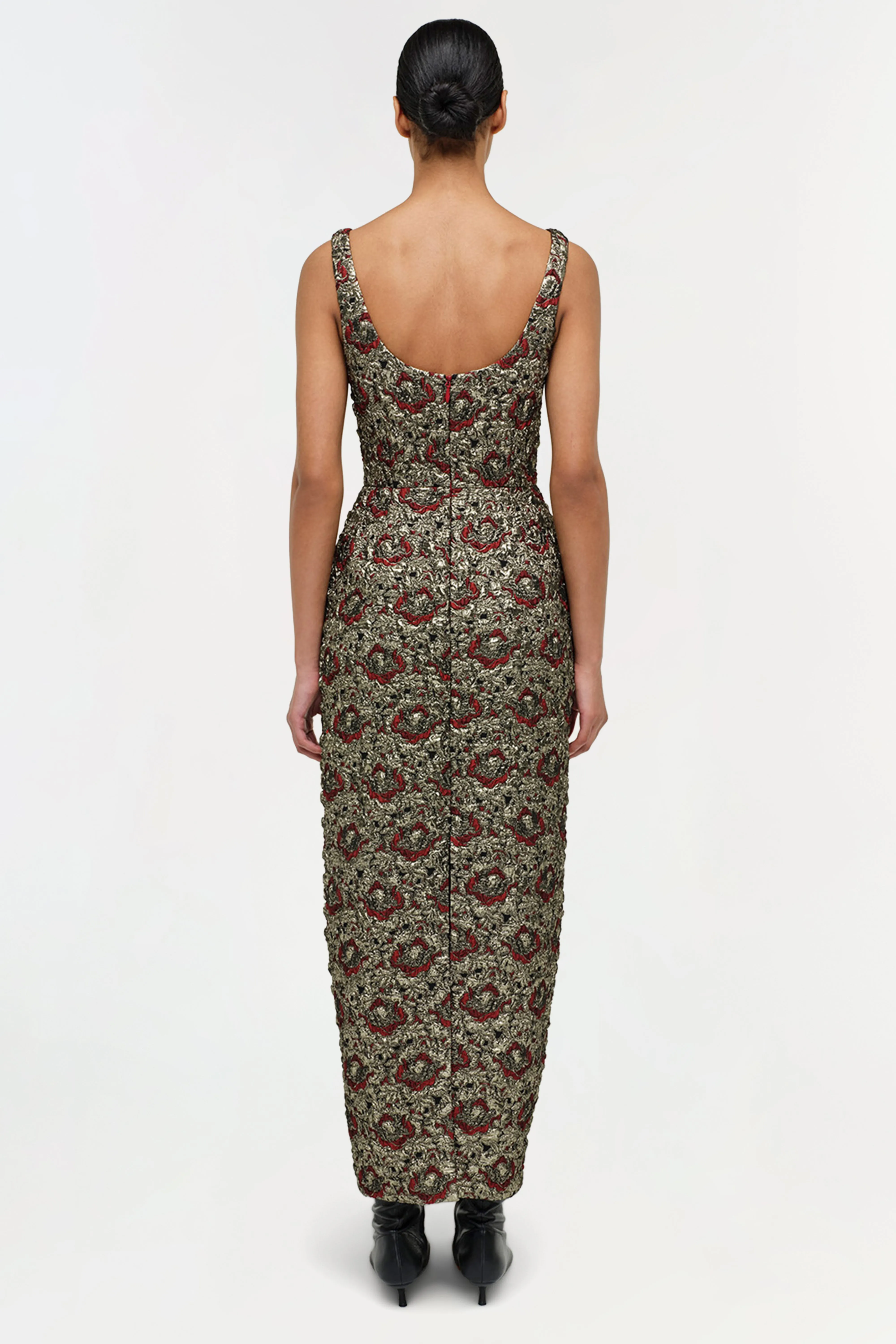 Ravenna Gilded Jacqaurd Midi Dress sold by Simkhai product image thumbnail 5
