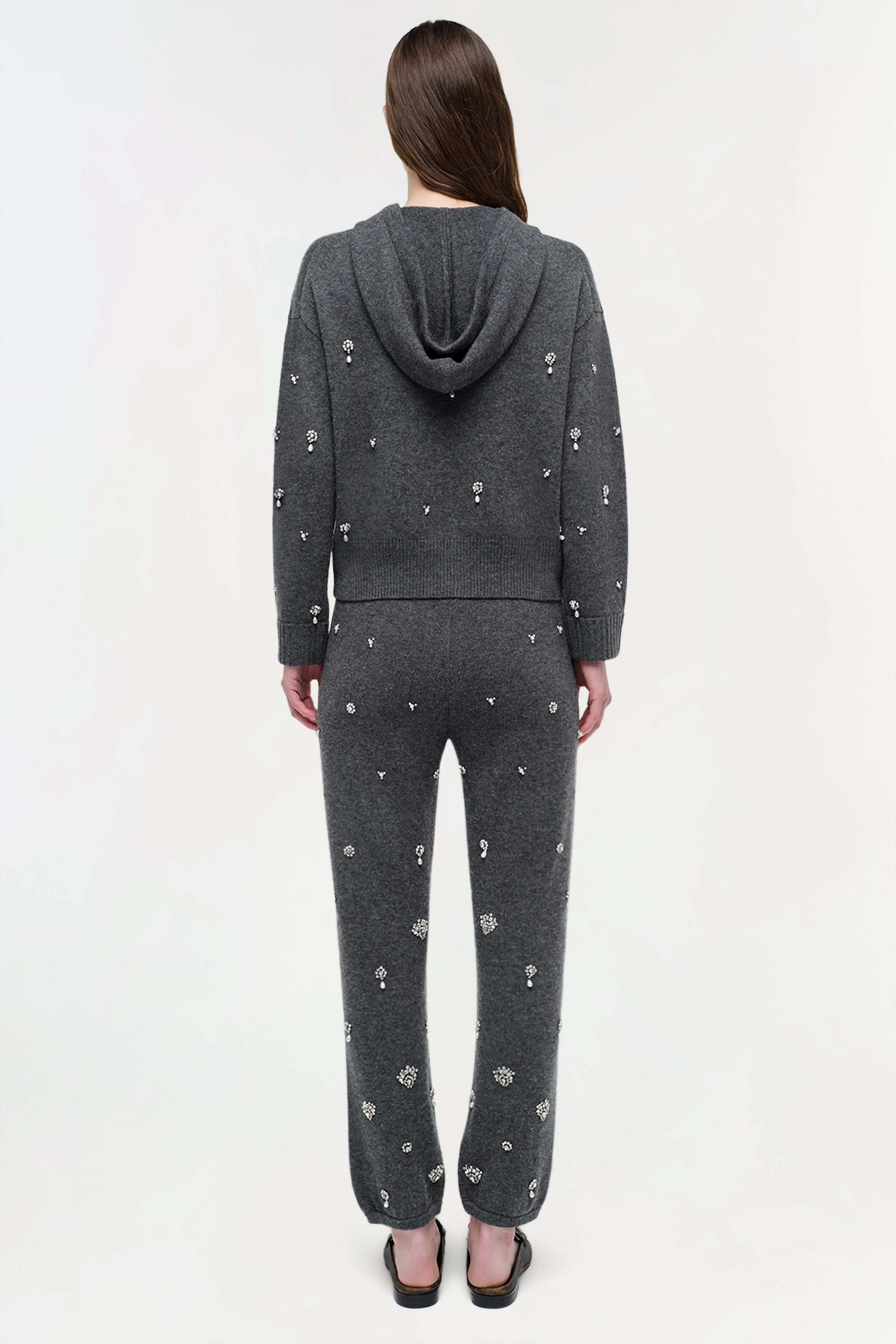 Kandace Embellished Cashmere Jogger sold by Simkhai product image thumbnail 4