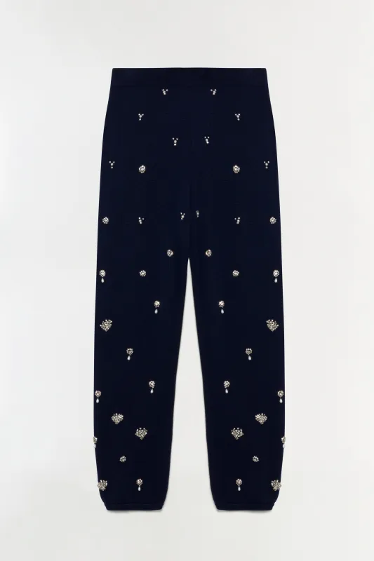 Kandace Embellished Cashmere Jogger sold by Simkhai