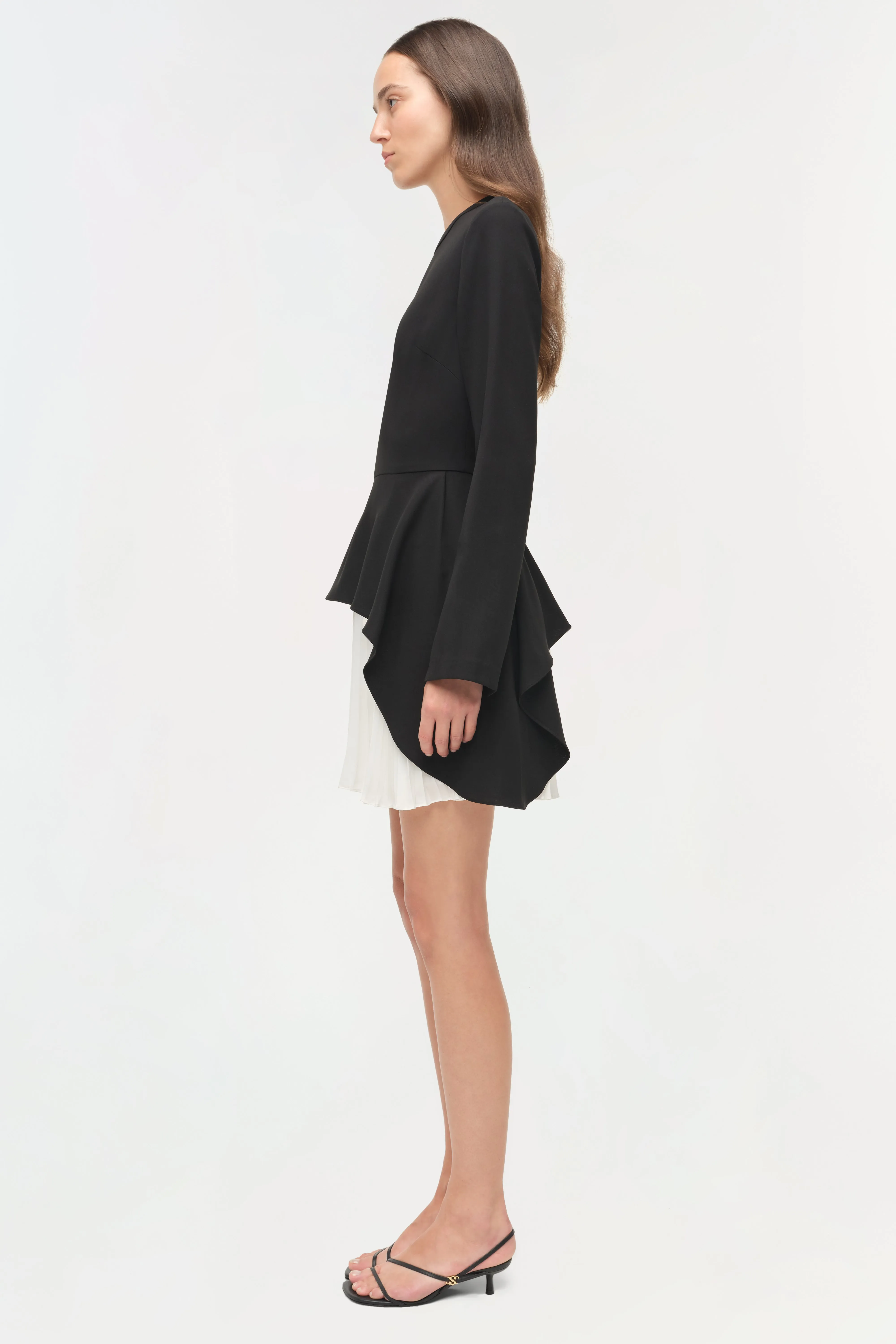 Amberly Pleated Mini Dress sold by Simkhai product image thumbnail 4