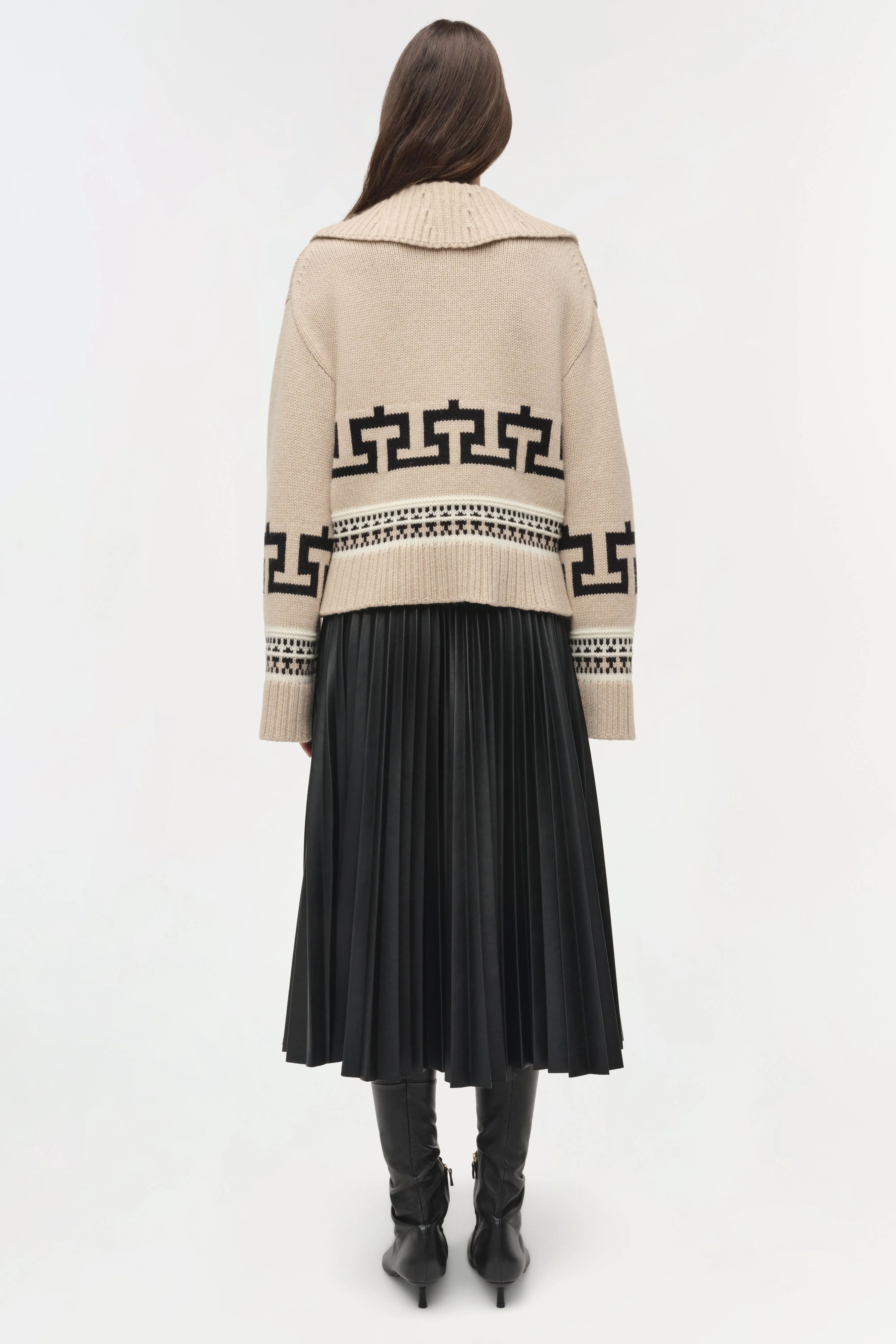 O'Reilly Western V-Neck Sweater sold by Simkhai product image thumbnail 5