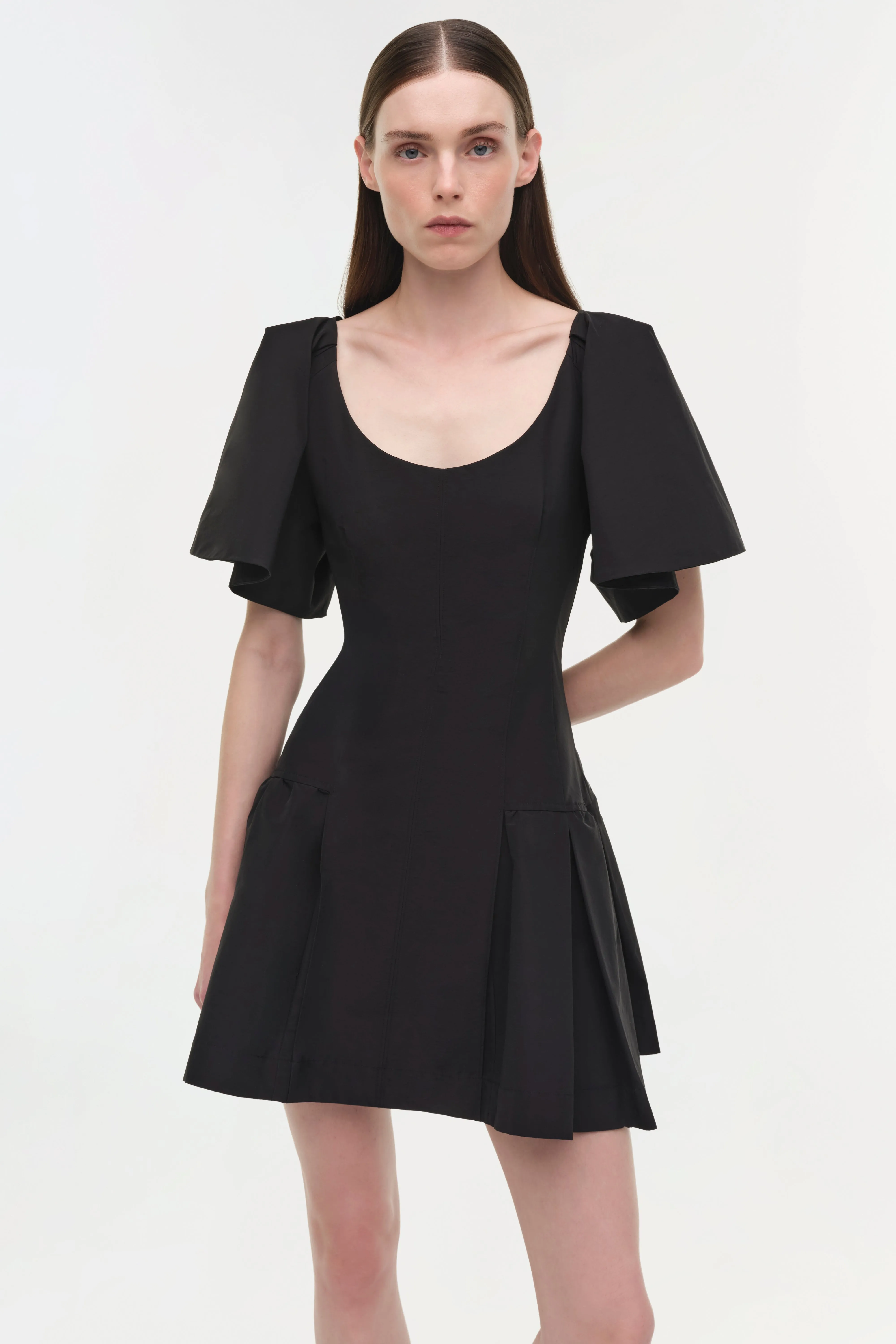 Hattie Cotton Faille Mini Dress sold by Simkhai product image thumbnail 3