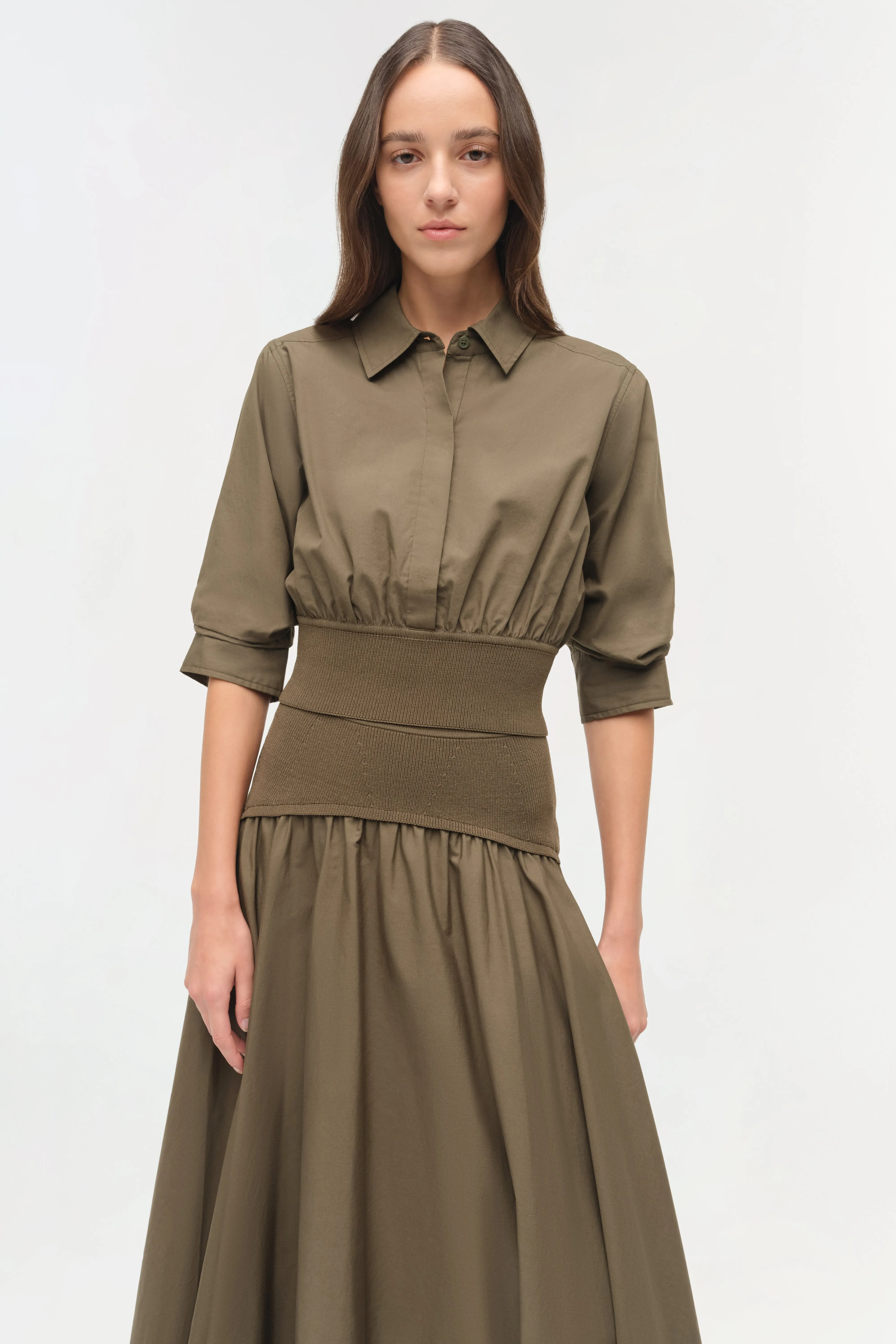 Ovie Knit Cotton Midi Skirt sold by Simkhai product image thumbnail 4