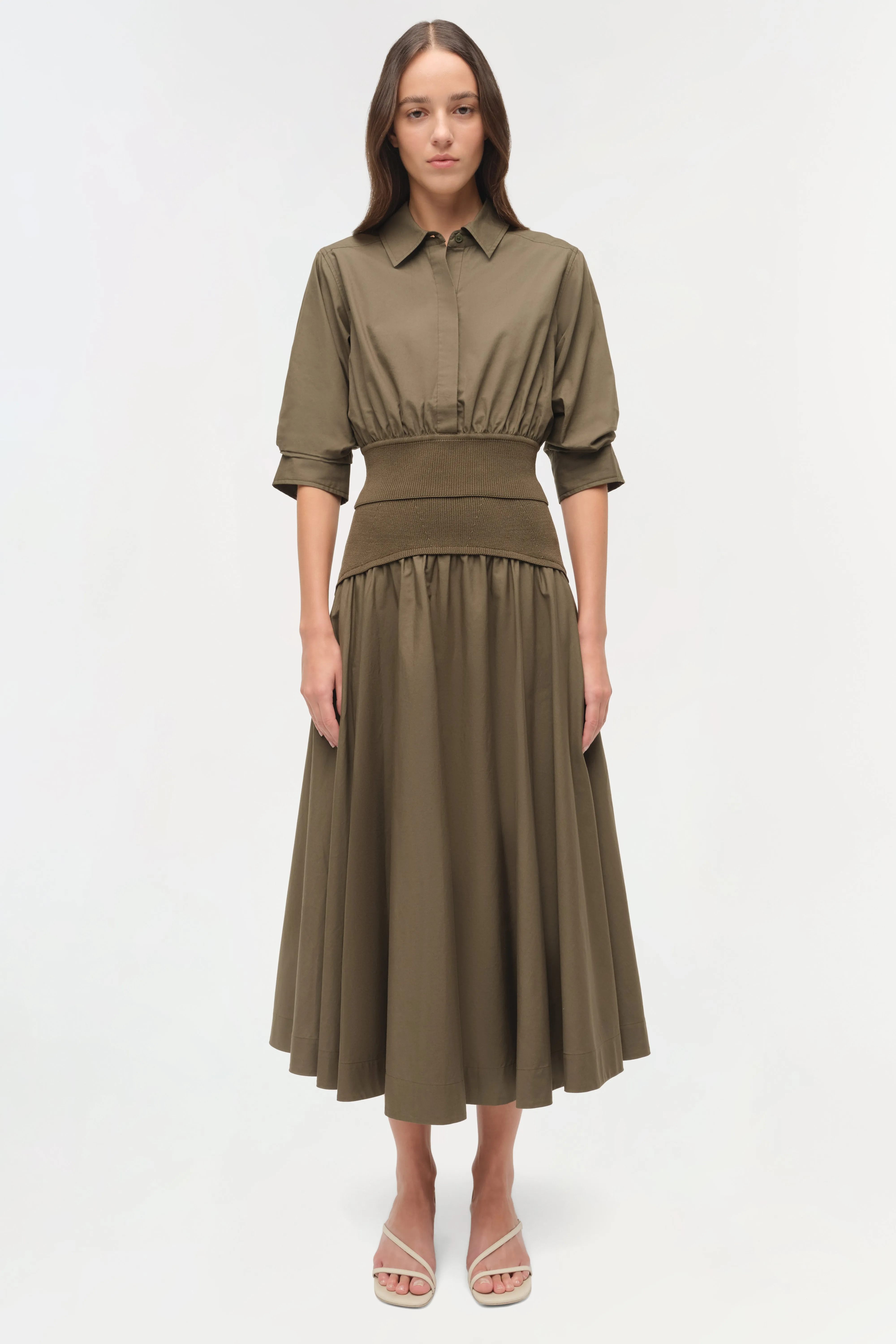 Ovie Knit Cotton Midi Skirt sold by Simkhai product image thumbnail 2