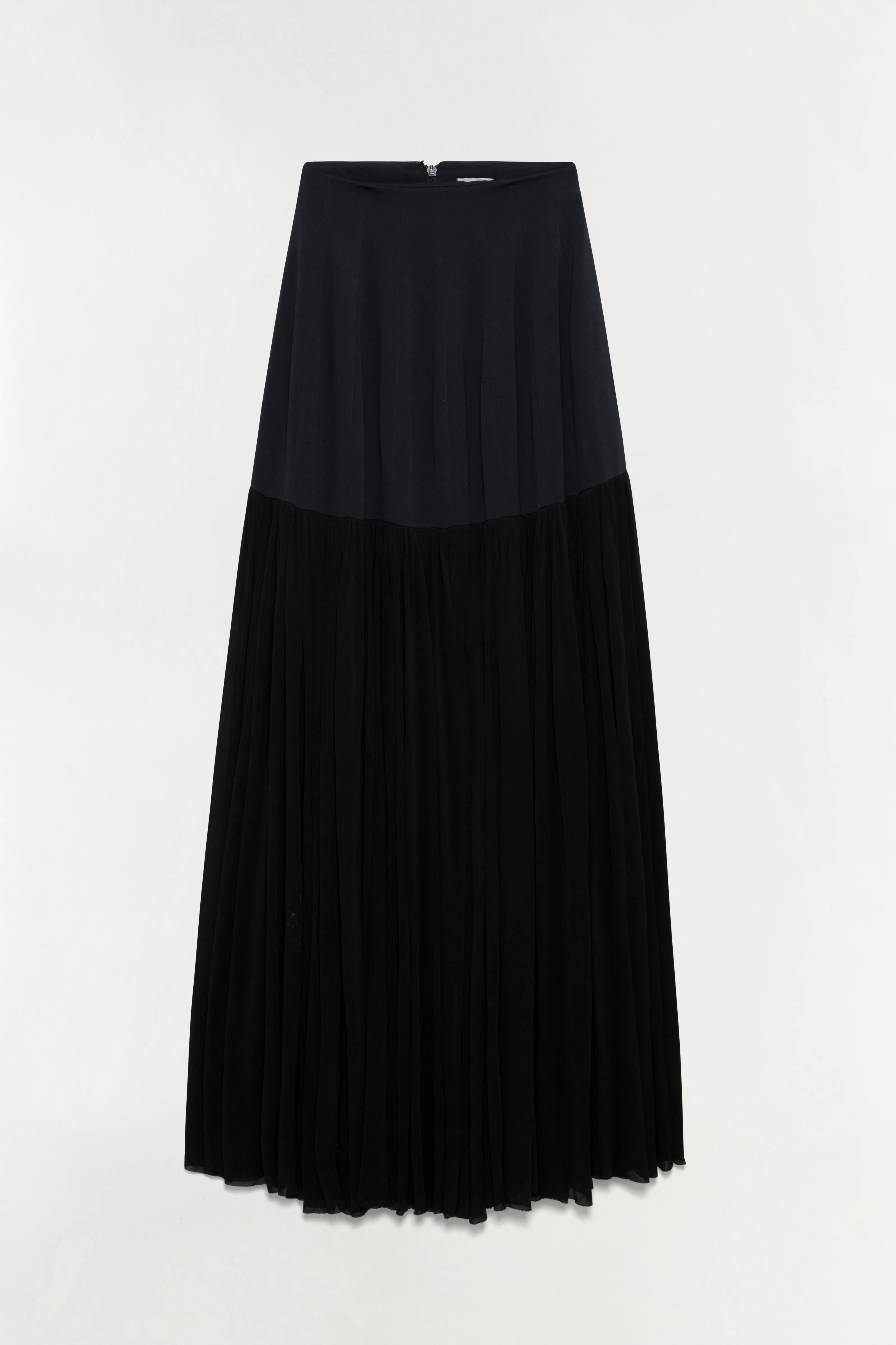 Saryn Draped Jersey Midi Skirt sold by Simkhai