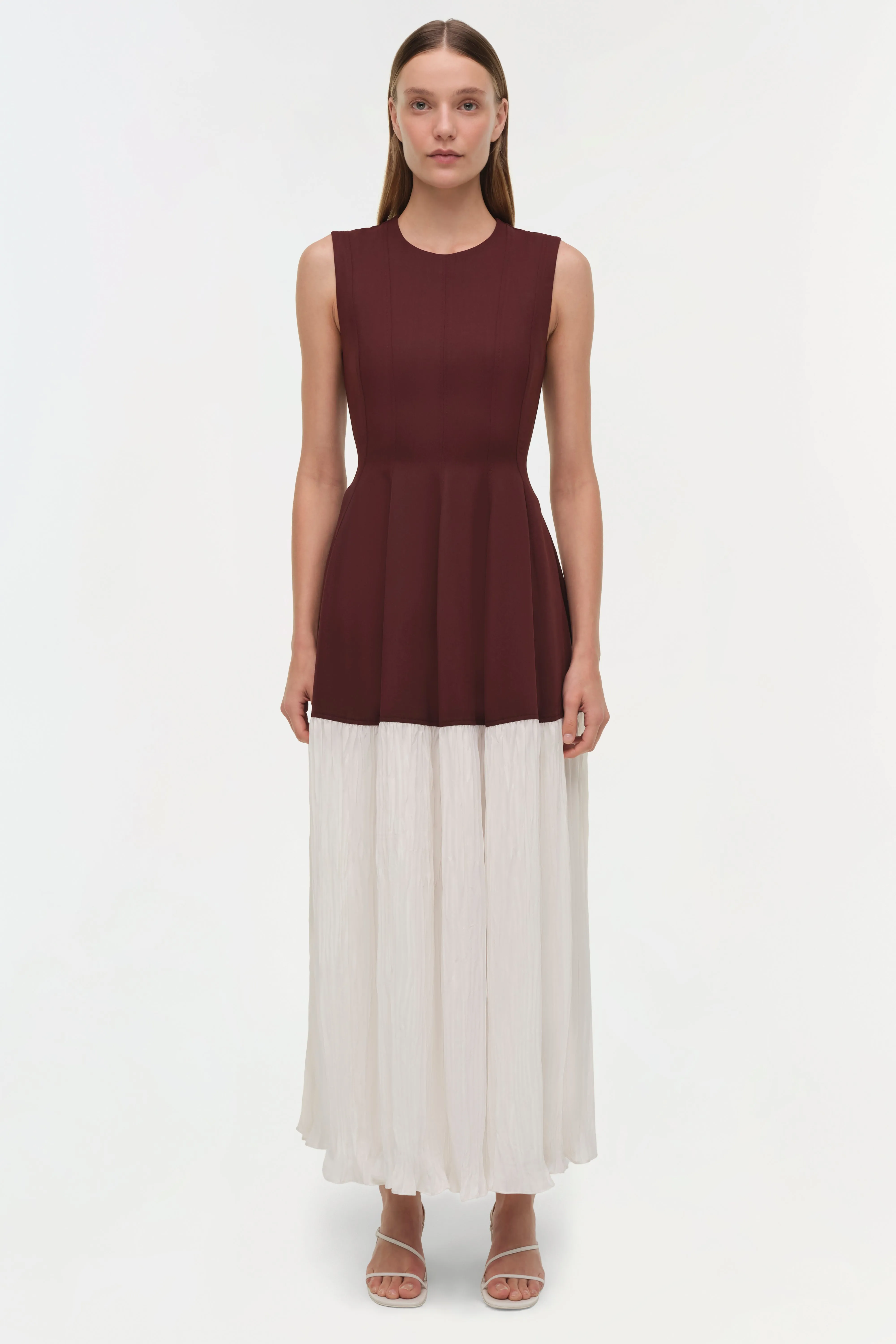 Raleigh Pleated Midi Dress sold by Simkhai product image thumbnail 2