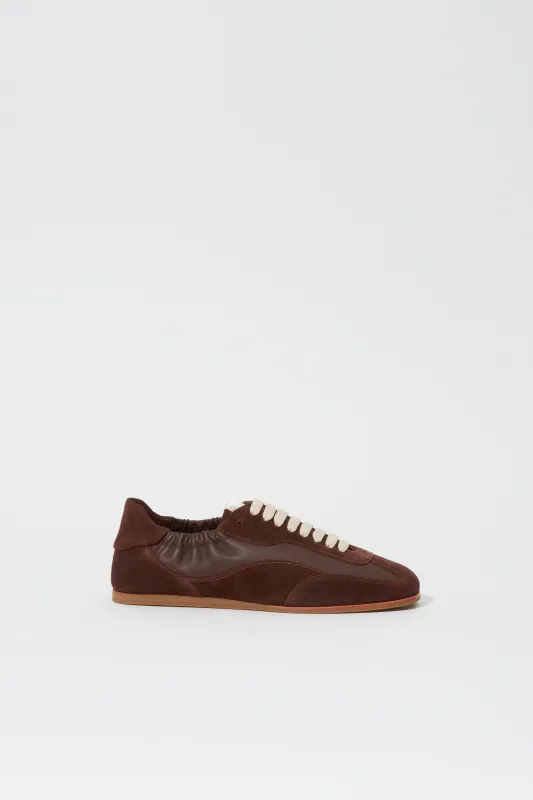 Georgie Leather Combo Sneaker made by Simkhai
