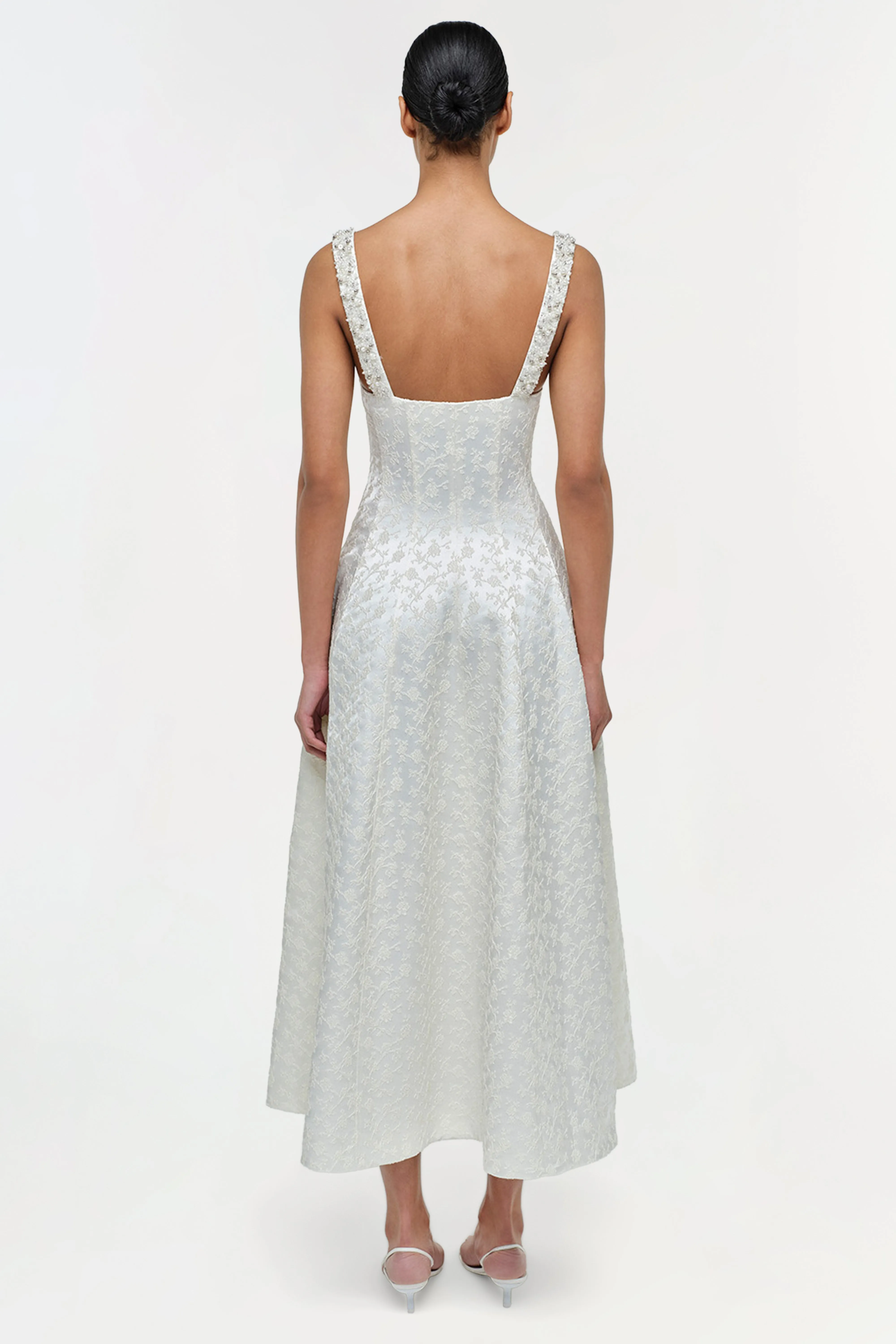 Charlotte Jacquard Midi Dress sold by Simkhai product image thumbnail 4