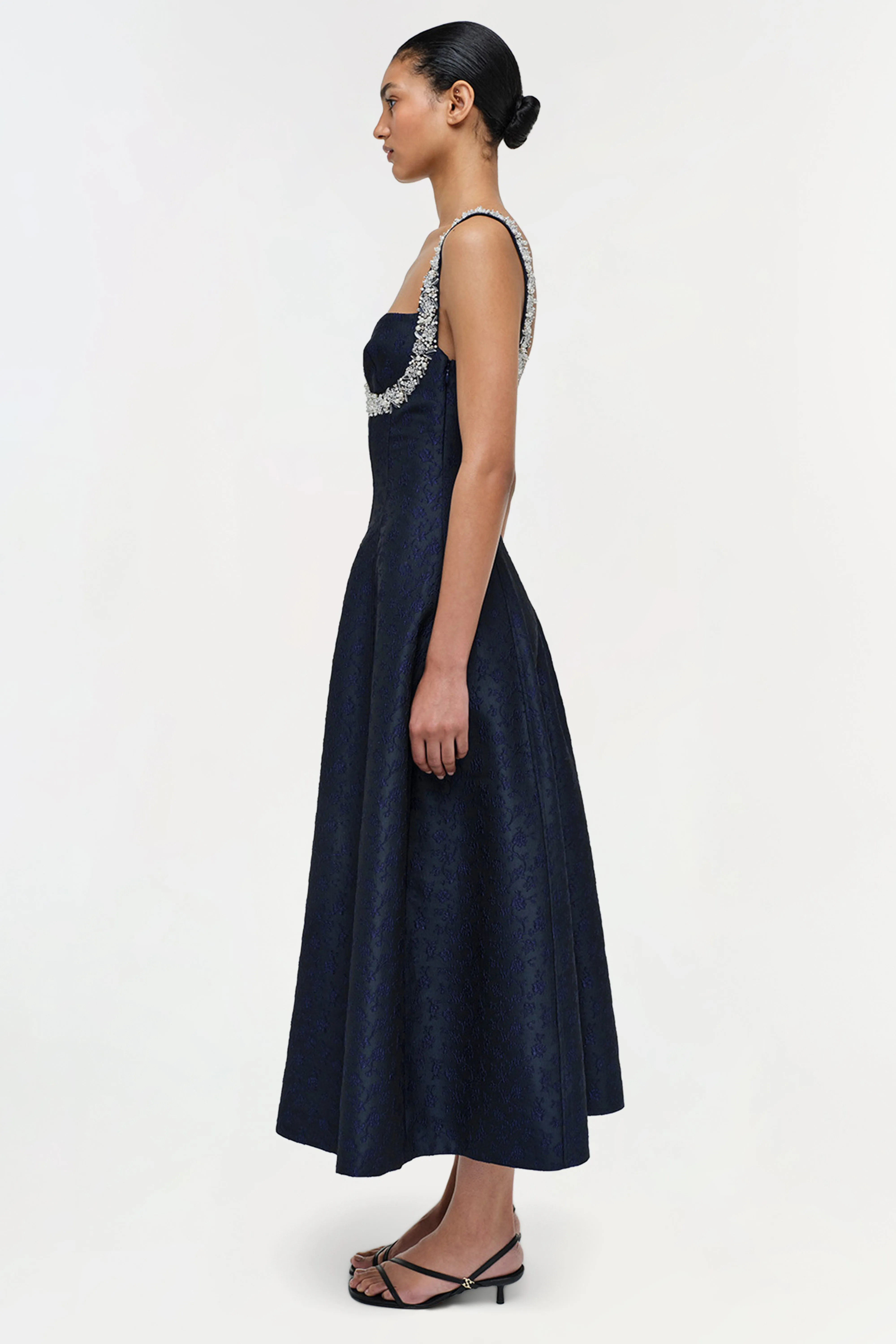 Charlotte Jacquard Midi Dress sold by Simkhai product image thumbnail 3